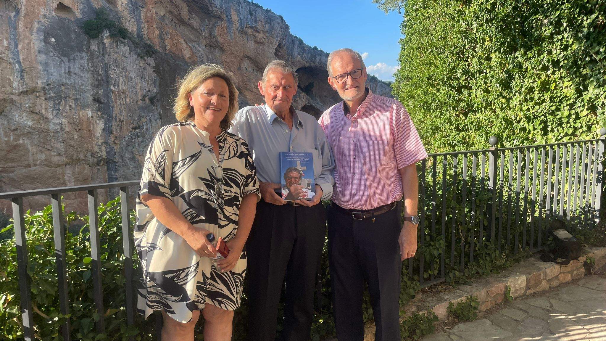 Presentación del libro sobre el cura José María Cabrero Bastarás. Foto Ignacio Almudévar