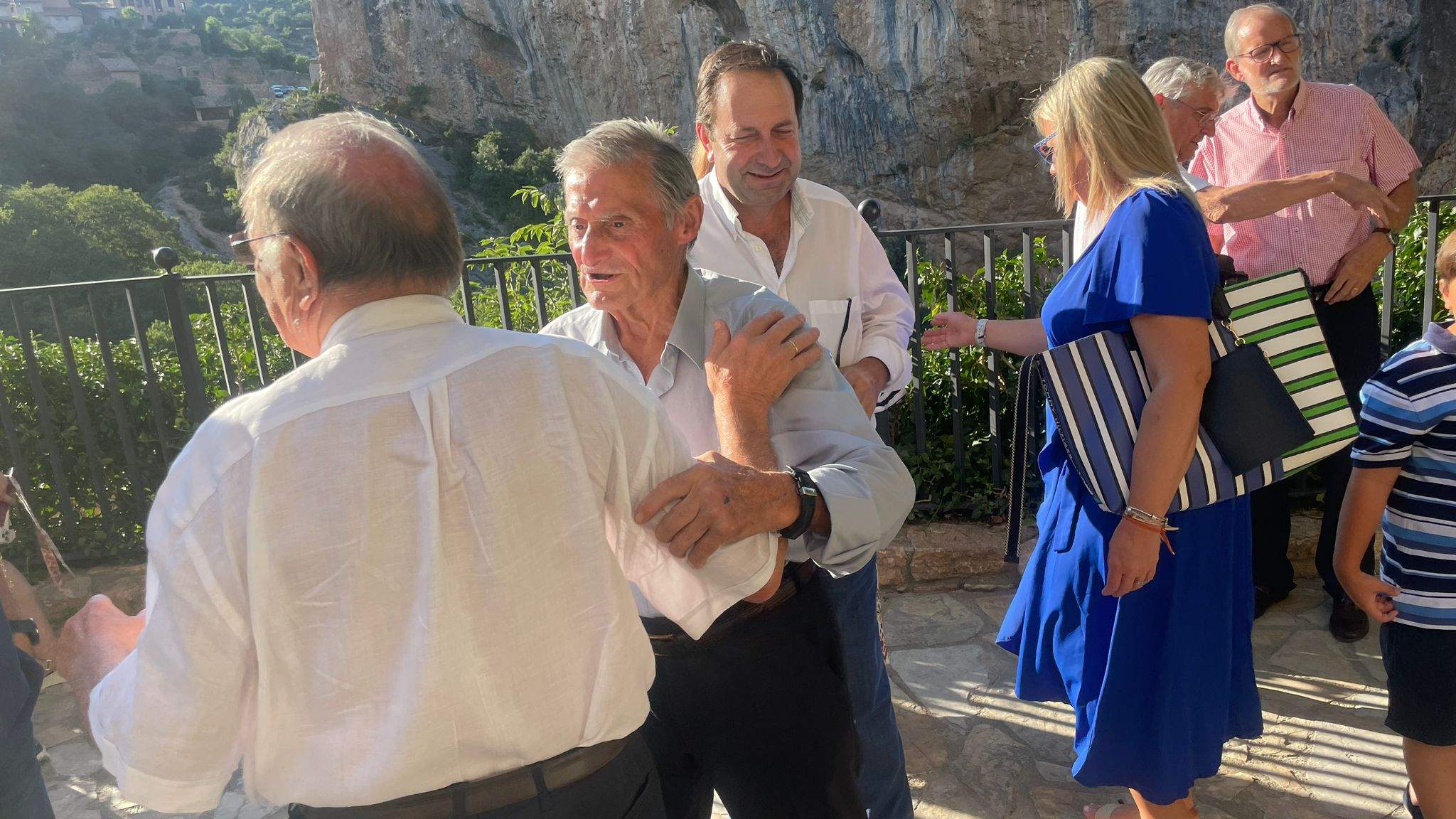 Presentación del libro sobre el cura José María Cabrero Bastarás. Foto Ignacio Almudévar