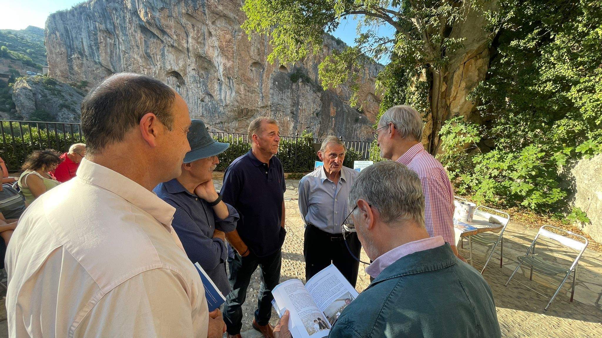 Presentación del libro sobre el cura José María Cabrero Bastarás. Foto Ignacio Almudévar