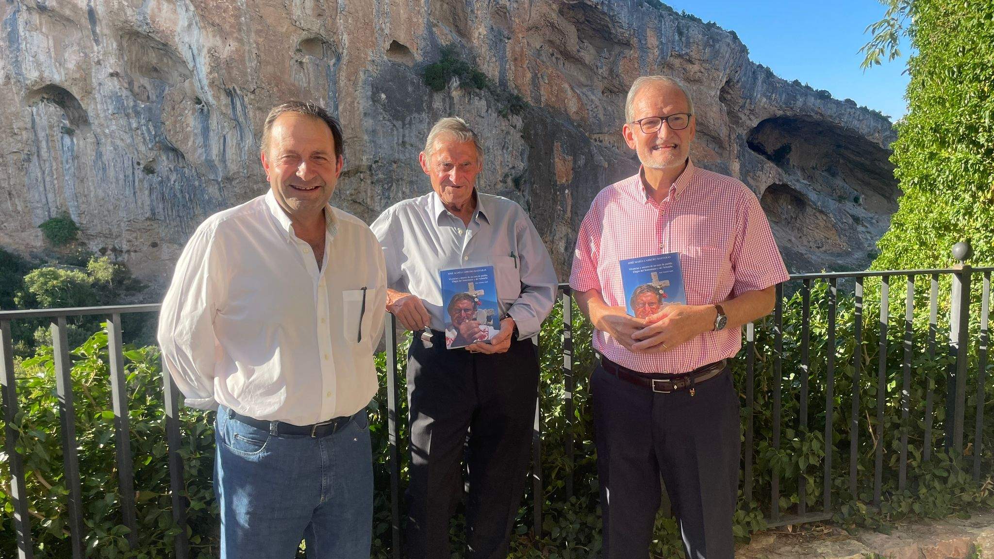 Presentación del libro sobre el cura José María Cabrero Bastarás. Foto Ignacio Almudévar