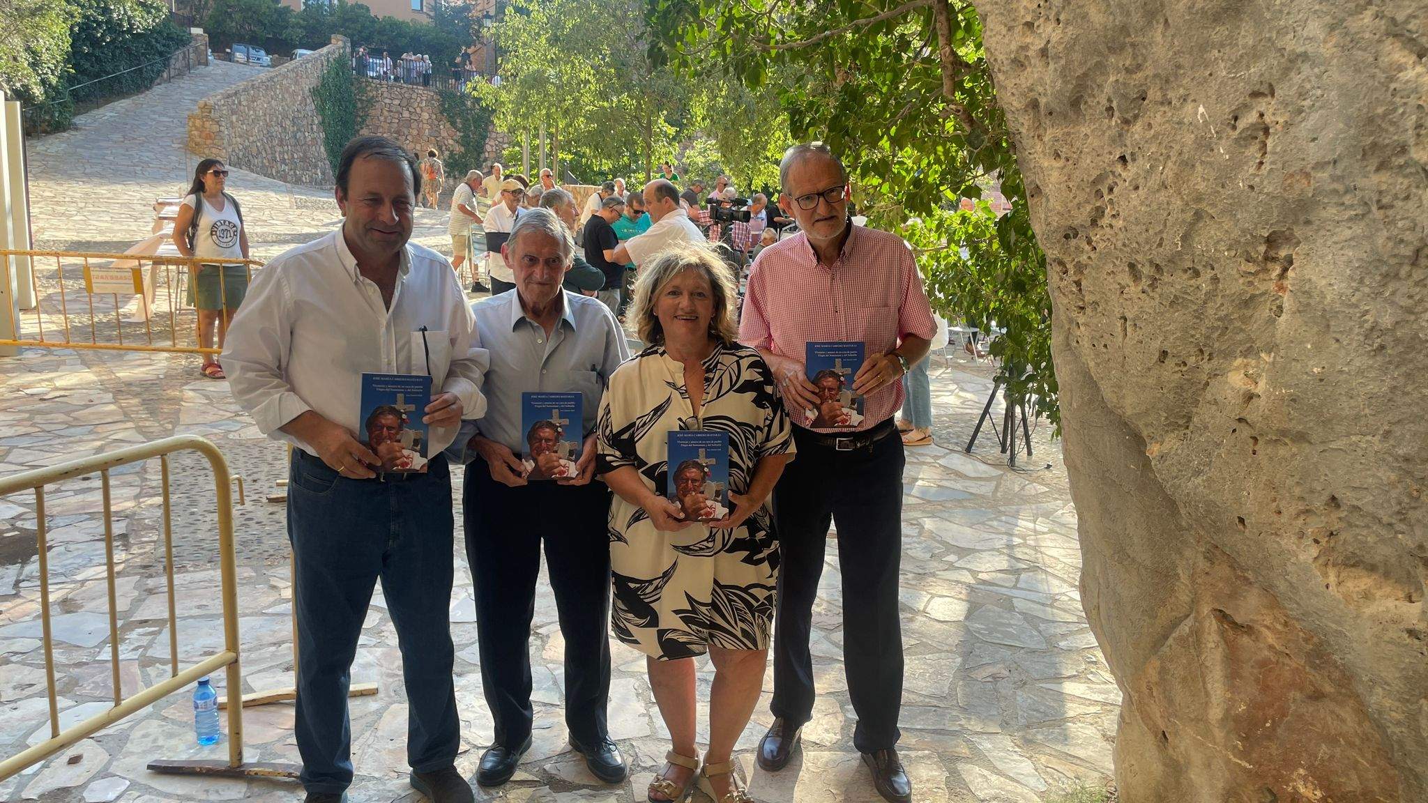 Presentación del libro sobre el cura José María Cabrero Bastarás. Foto Ignacio Almudévar