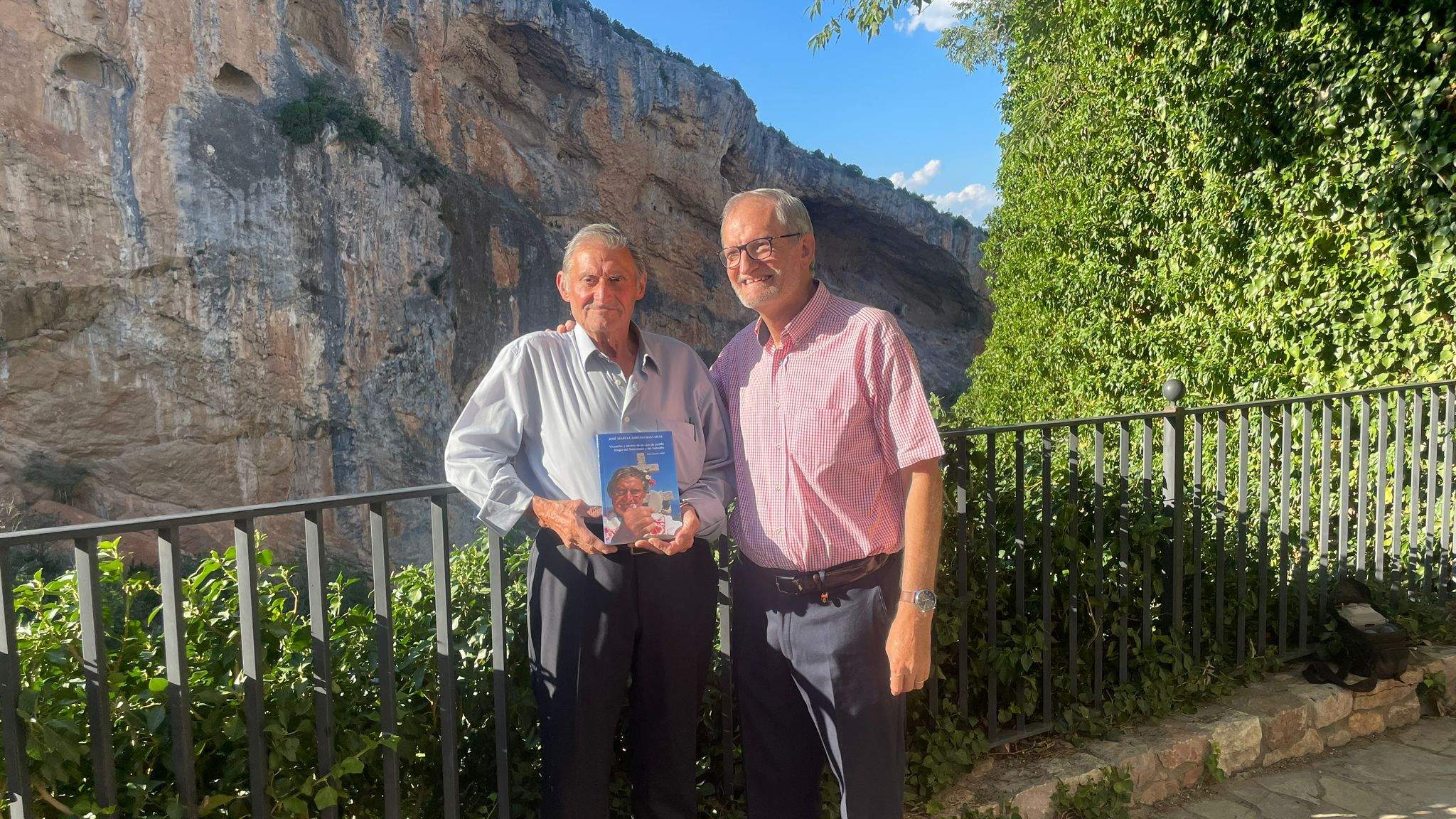 Presentación del libro sobre el cura José María Cabrero Bastarás. Foto Ignacio Almudévar