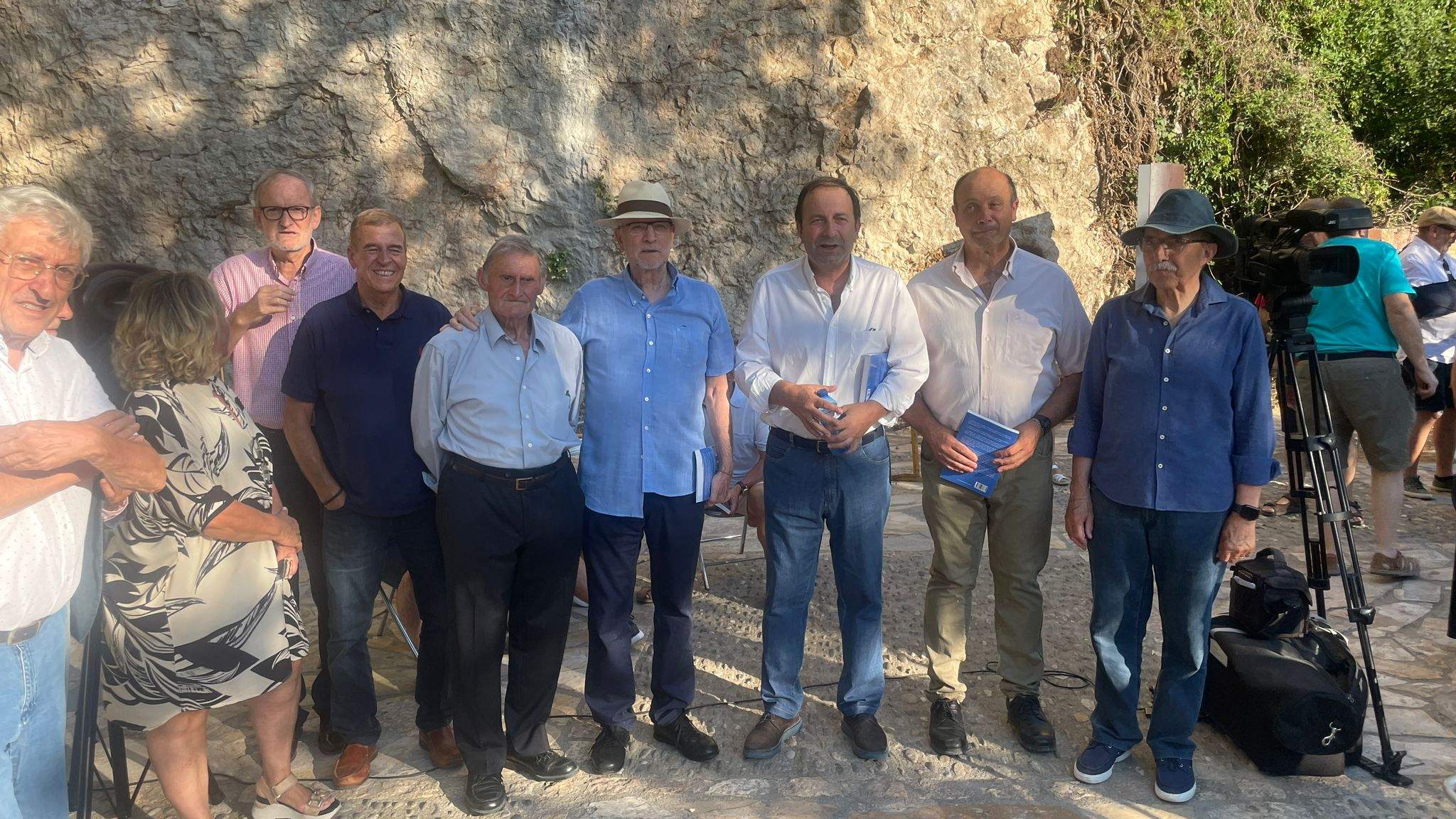 Presentación del libro sobre el cura José María Cabrero Bastarás. Foto Ignacio Almudévar