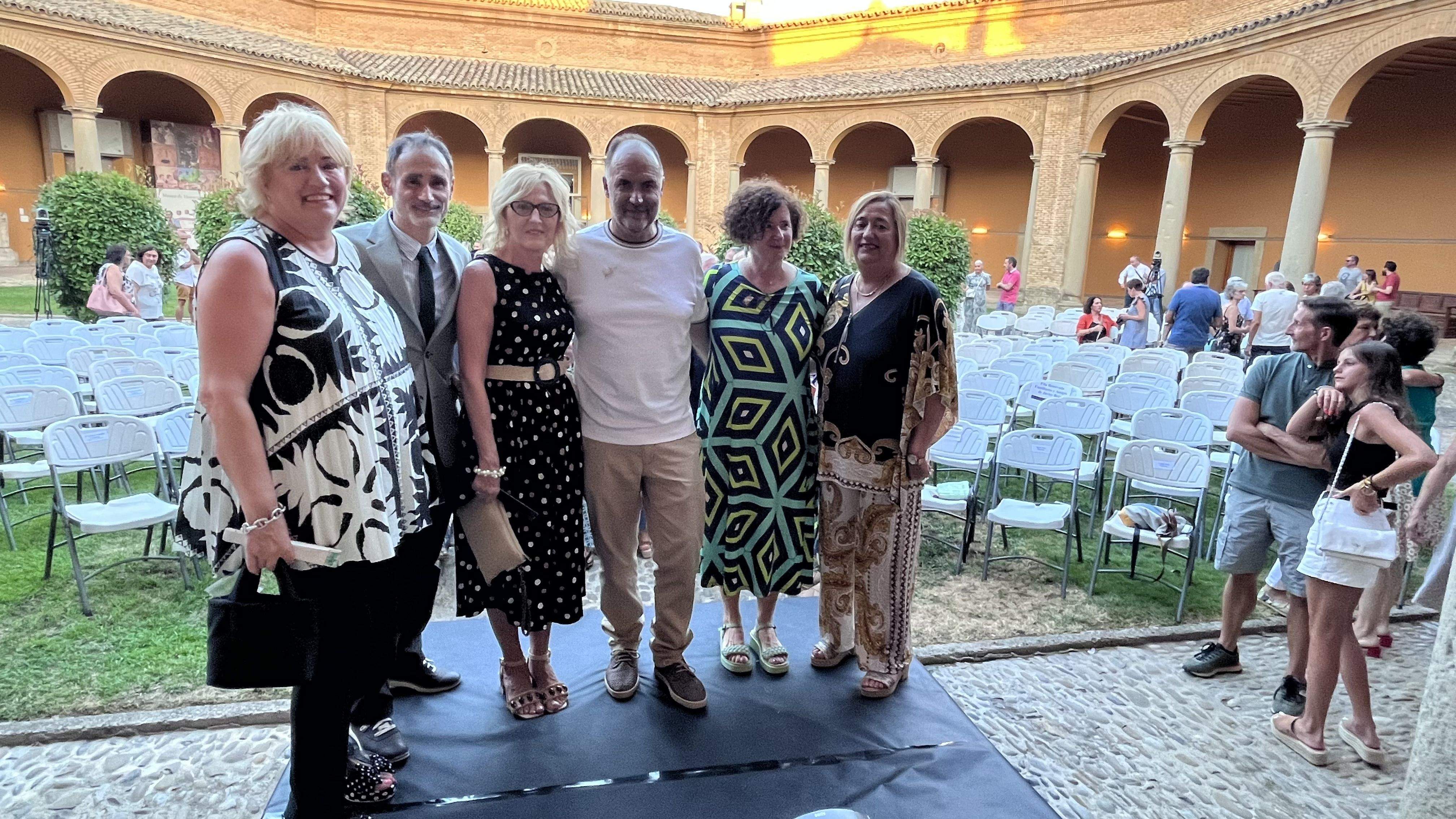 Parrilla de Oro de la ciudad de Huesca a Luis Lles y Javier Brun. Foto: Mercedes Manterola