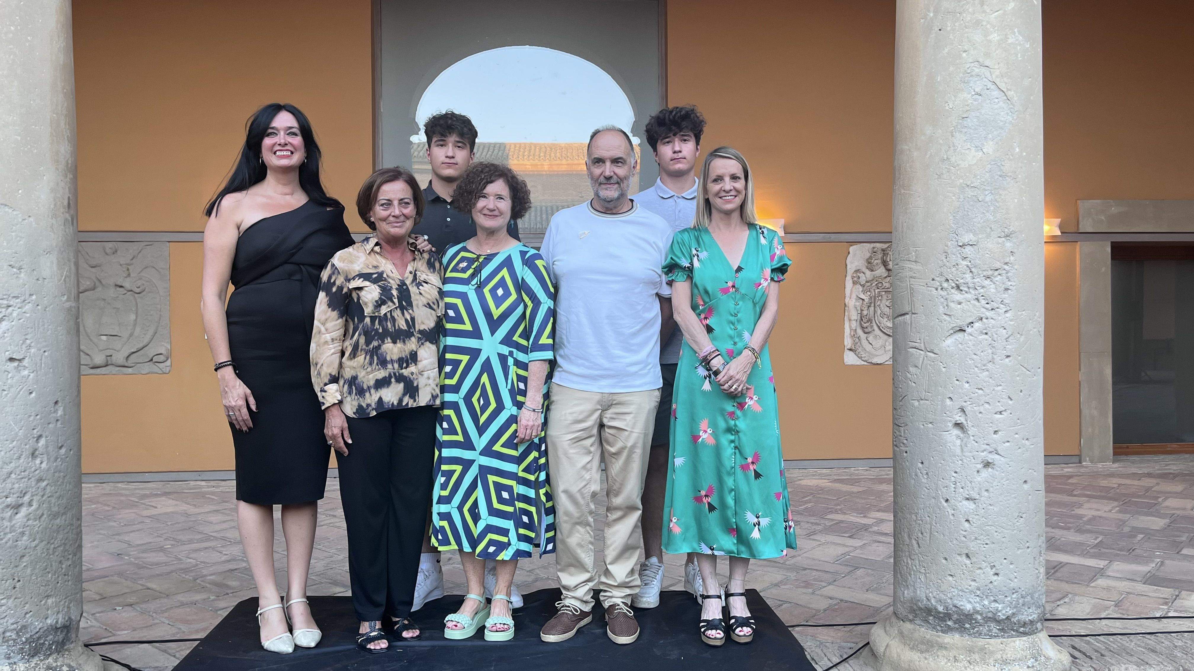  Parrilla de Oro de la ciudad de Huesca a Luis Lles y Javier Brun. Foto: Mercedes Manterola