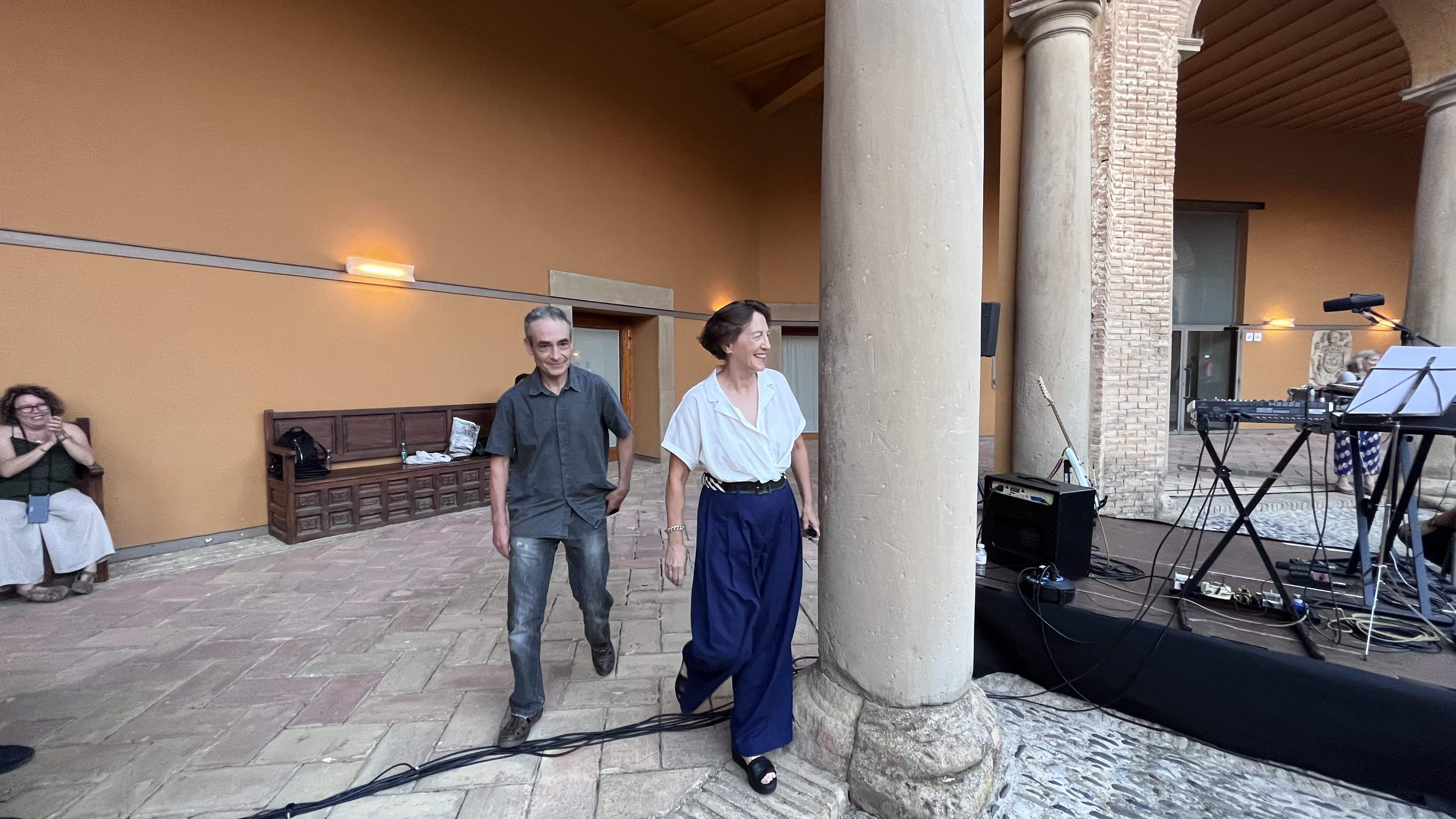  Parrilla de Oro de la ciudad de Huesca a Luis Lles y Javier Brun. Foto: Mercedes Manterola