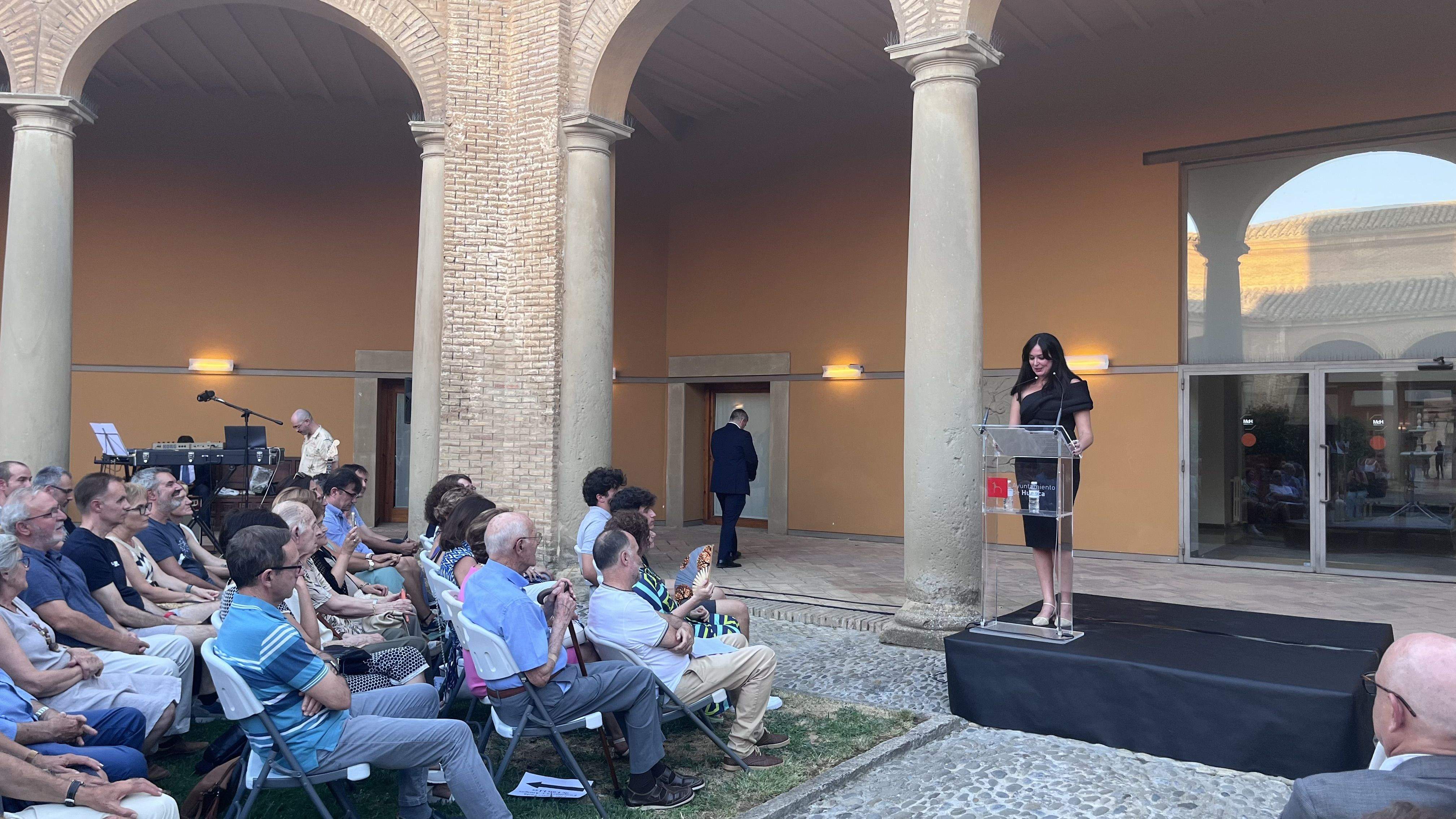  Parrilla de Oro de la ciudad de Huesca a Luis Lles y Javier Brun. Foto: Mercedes Manterola