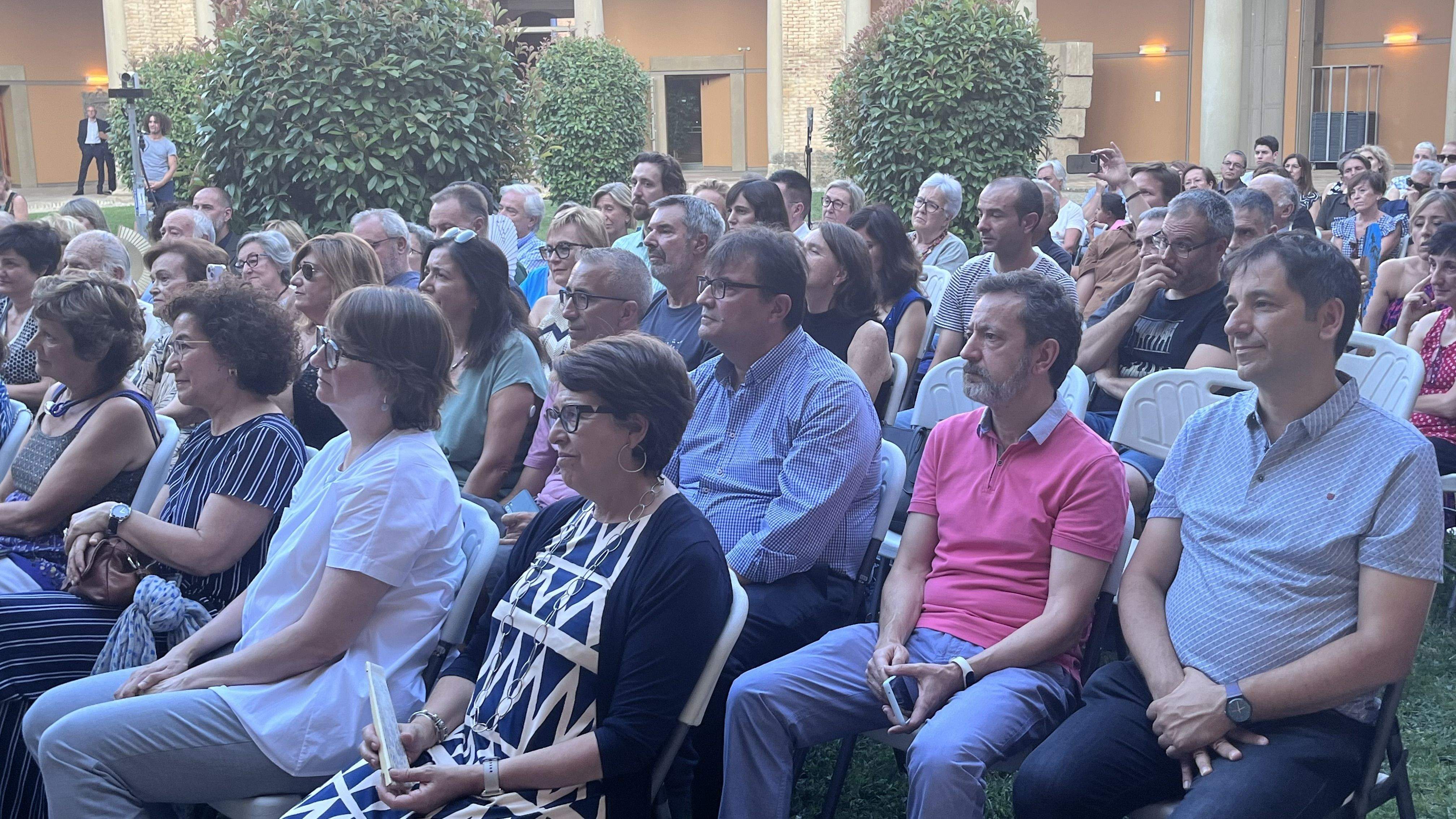  Parrilla de Oro de la ciudad de Huesca a Luis Lles y Javier Brun. Foto: Mercedes Manterola