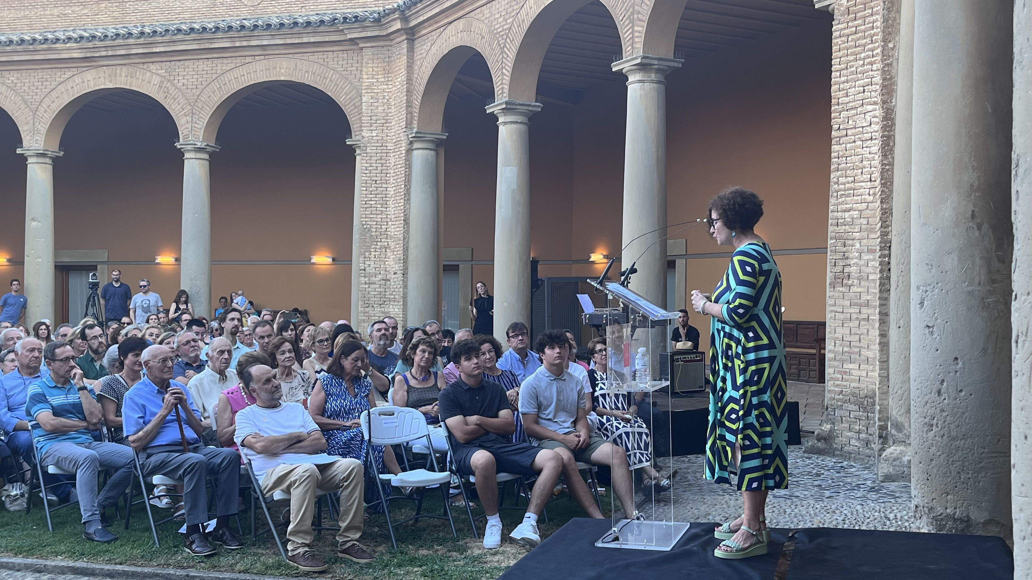  Parrilla de Oro de la ciudad de Huesca a Luis Lles y Javier Brun. Foto: Mercedes Manterola