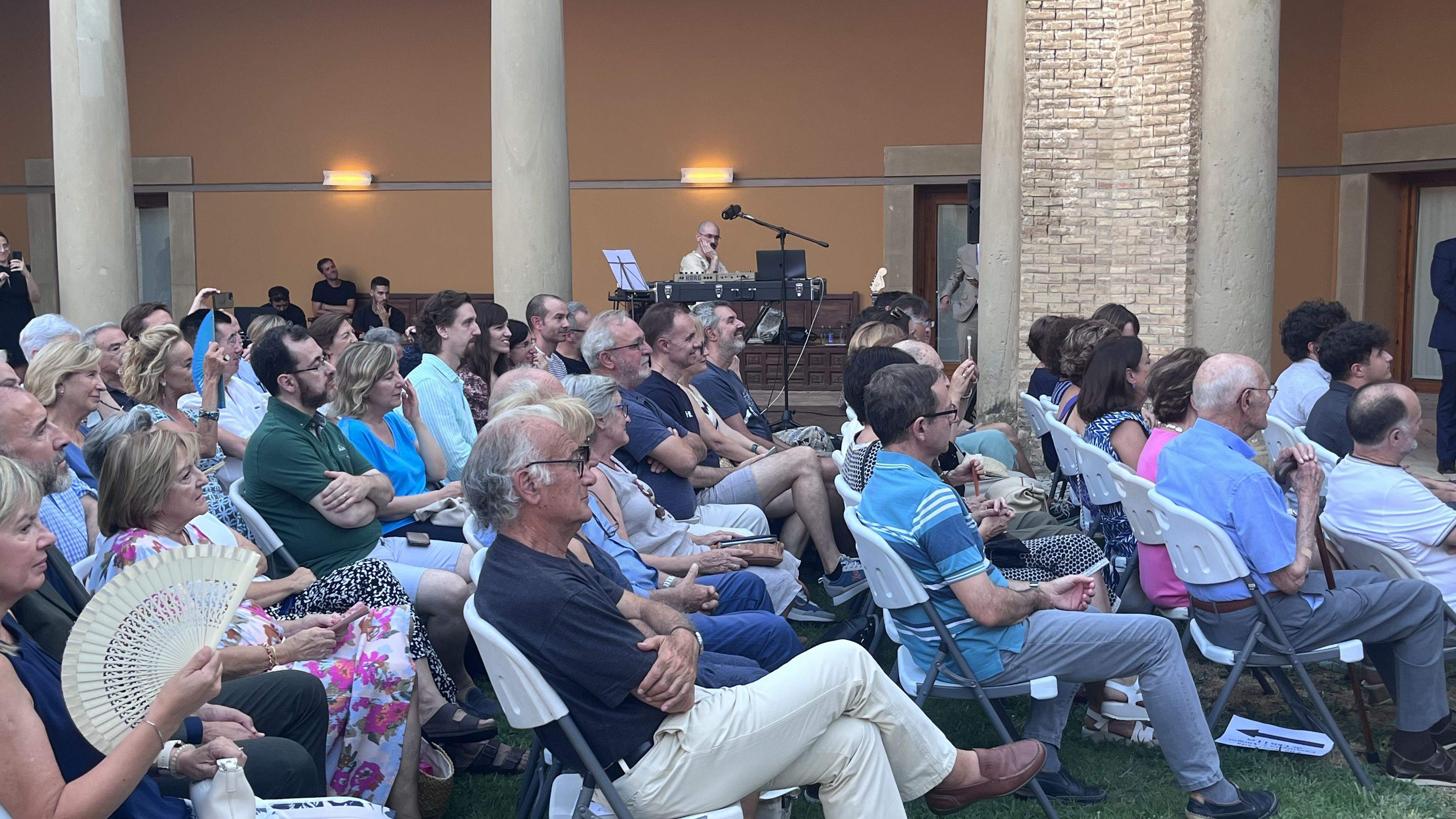 Parrilla de Oro de la ciudad de Huesca a Luis Lles y Javier Brun. Foto: Mercedes Manterola