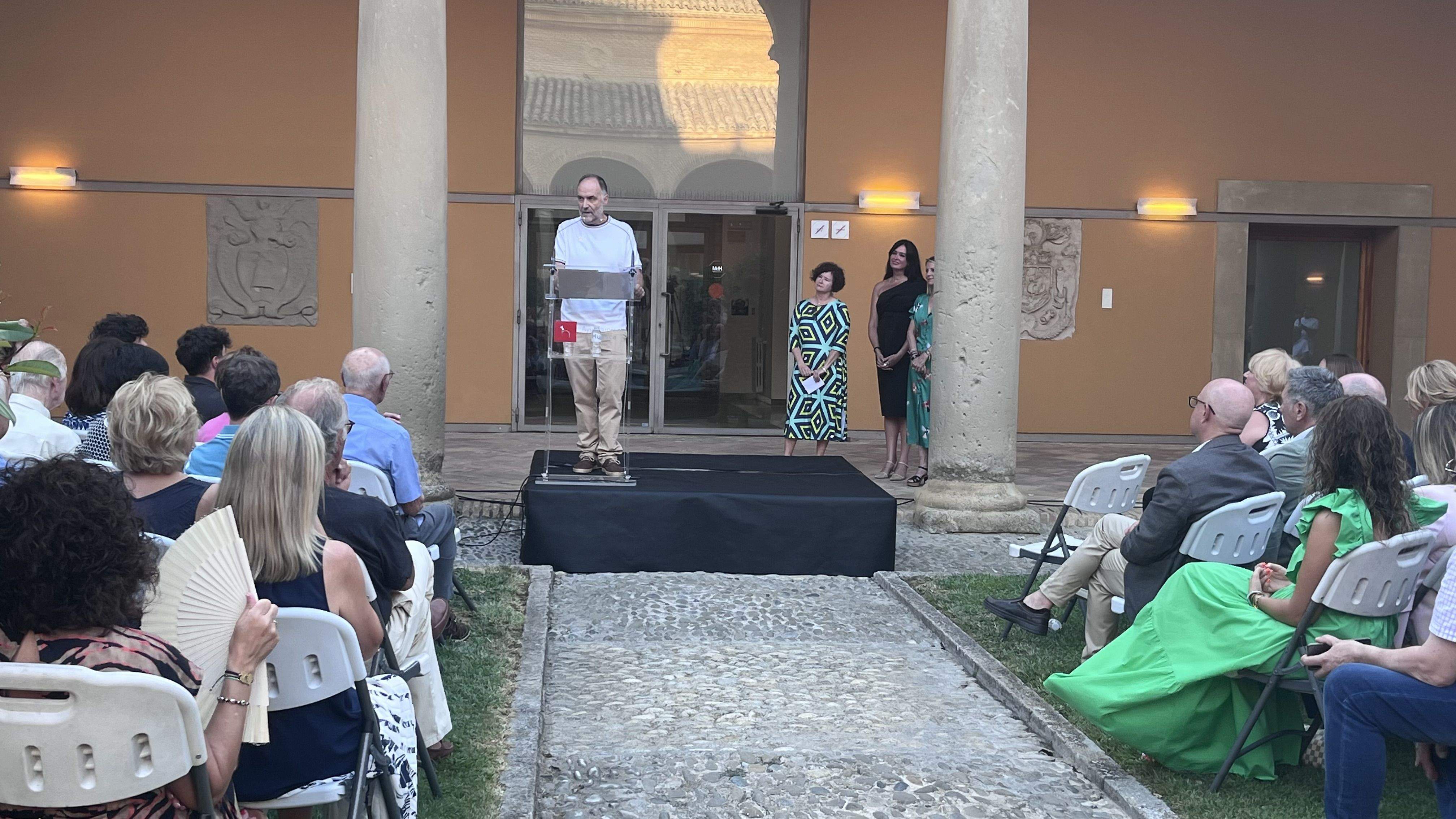  Parrilla de Oro de la ciudad de Huesca a Luis Lles y Javier Brun. Foto: Mercedes Manterola