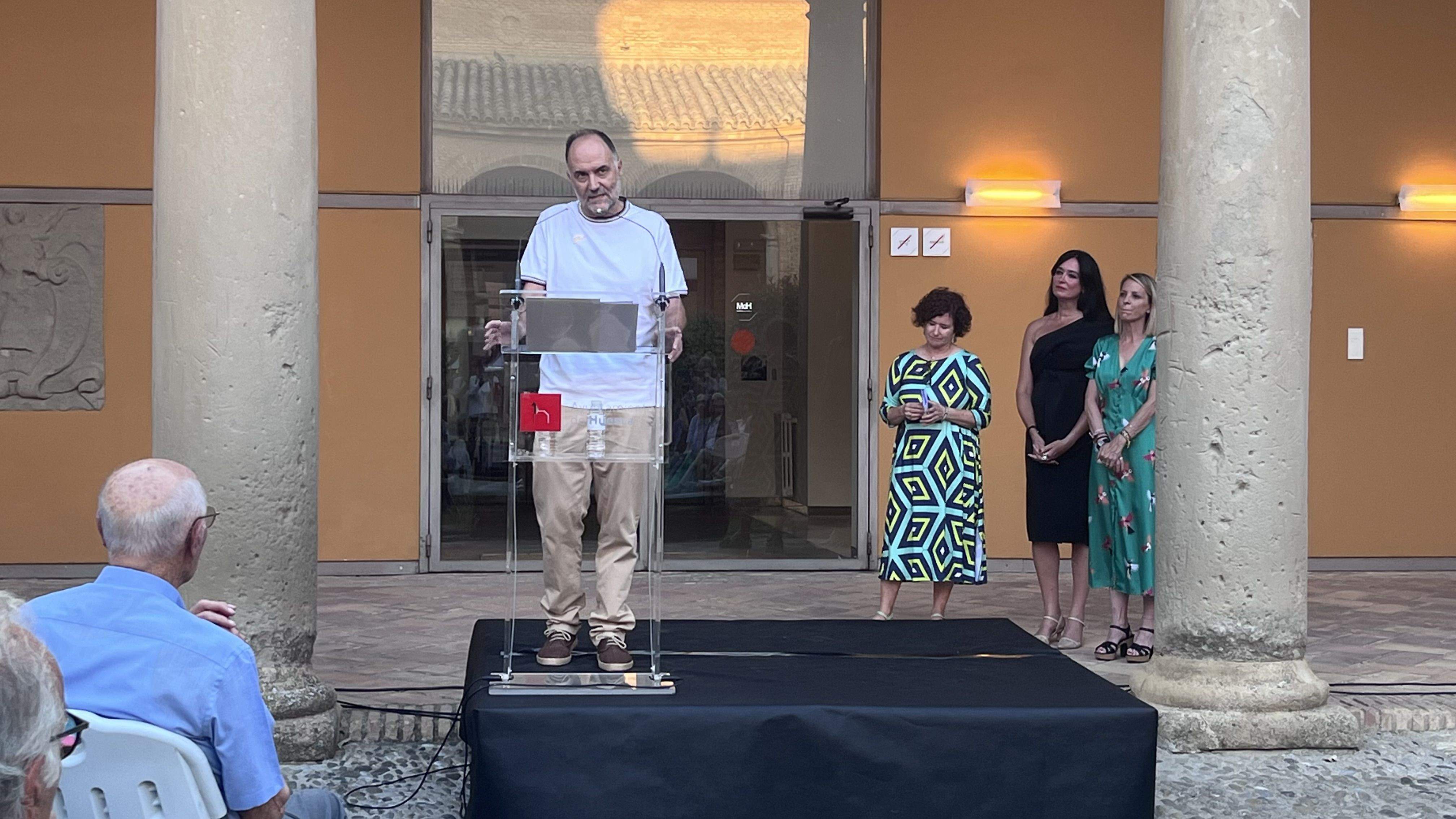  Parrilla de Oro de la ciudad de Huesca a Luis Lles y Javier Brun. Foto: Mercedes Manterola