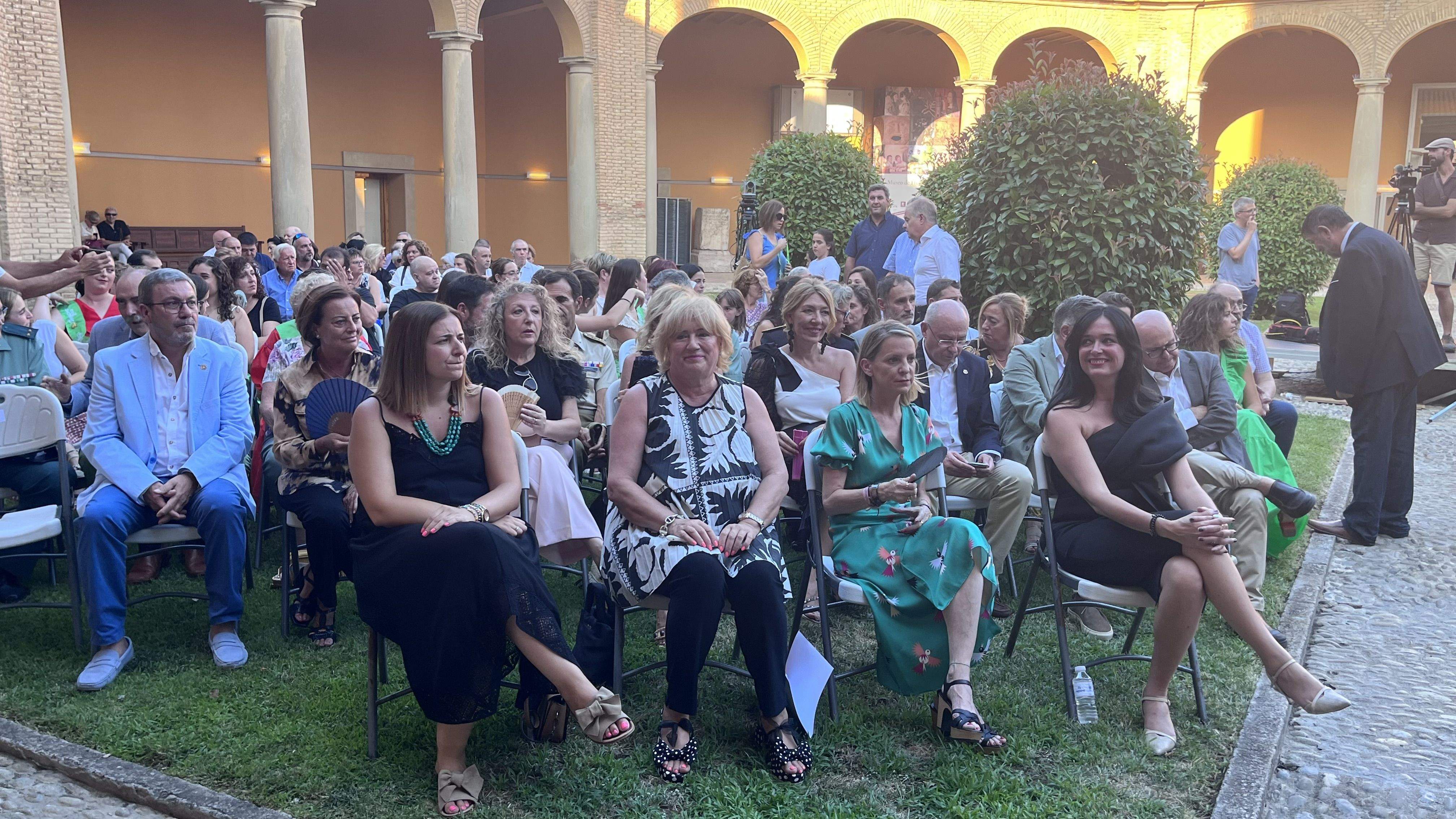  Parrilla de Oro de la ciudad de Huesca a Luis Lles y Javier Brun. Foto: Mercedes Manterola
