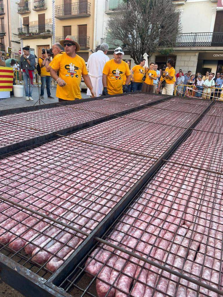 Fiesta de la Longaniza de Graus. Foto Adrián Mora