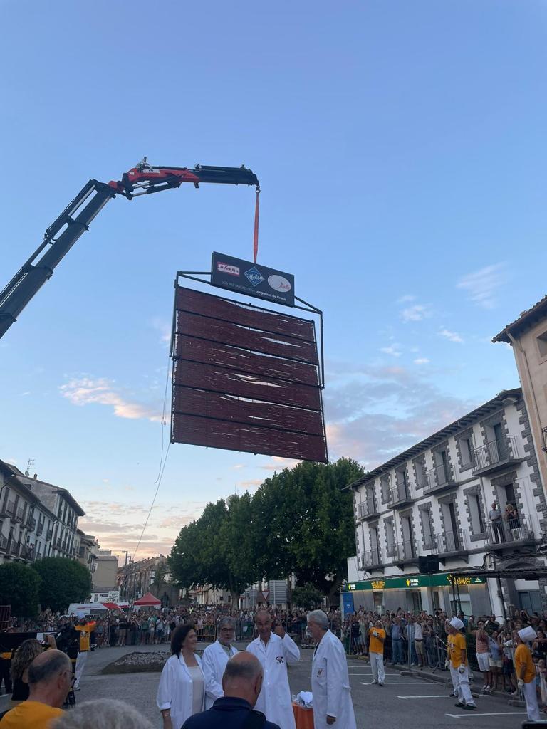 Fiesta de la Longaniza de Graus. Foto Adrián Mora