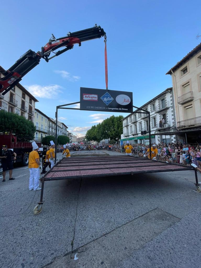 Fiesta de la Longaniza de Graus. Foto Adrián Mora