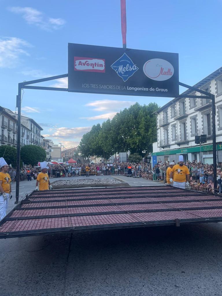 Fiesta de la Longaniza de Graus. Foto Adrián Mora