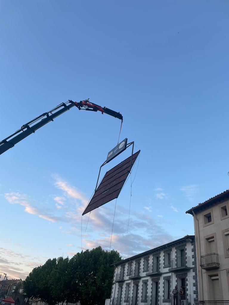 Fiesta de la Longaniza de Graus. Foto Adrián Mora