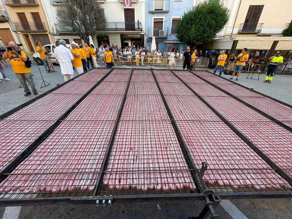 Fiesta de la Longaniza de Graus. Foto Adrián Mora