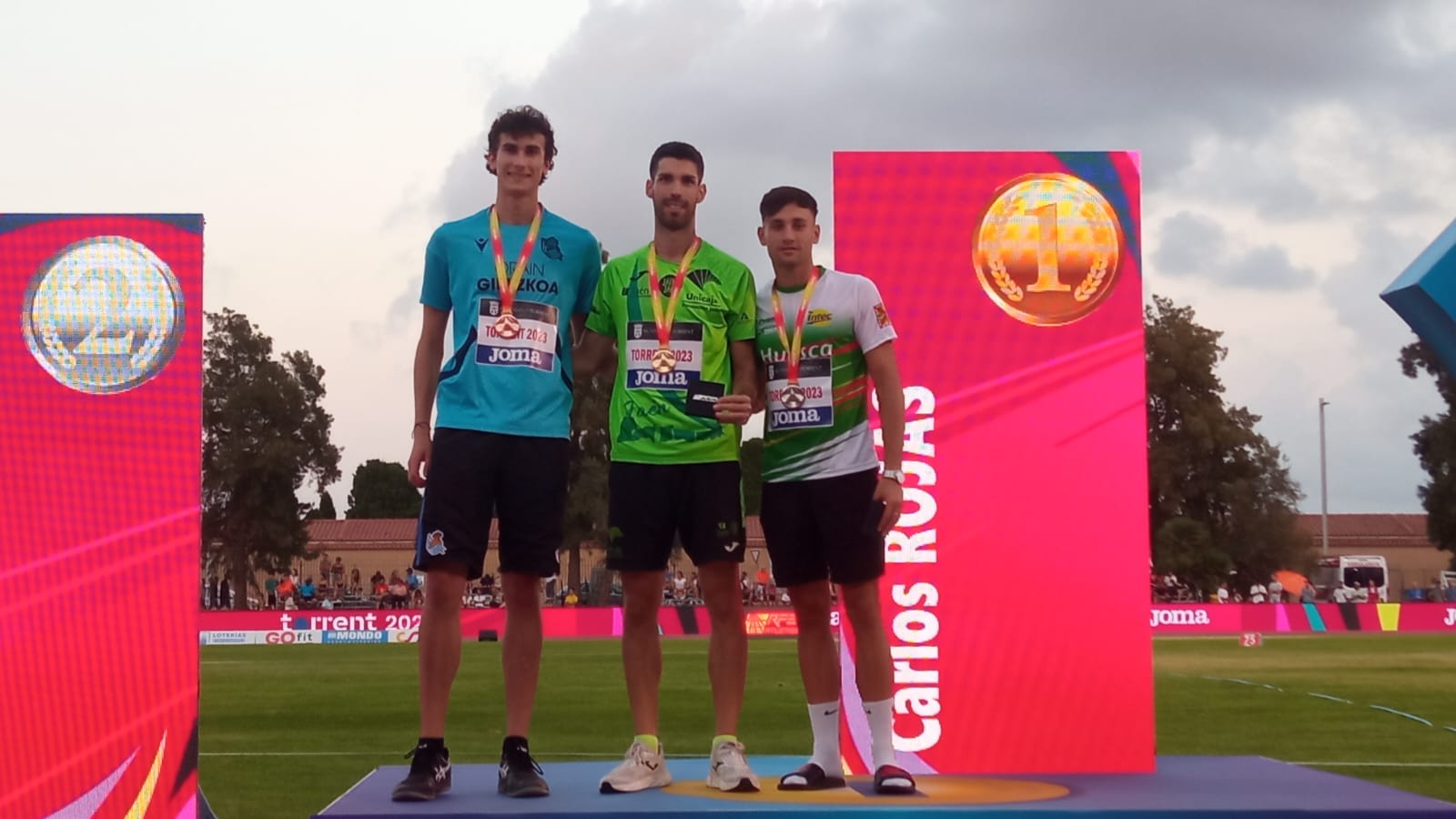Eduard Fábregas, a la derecha, plata para Zoiti en altura el año pasado. Foto RFEA