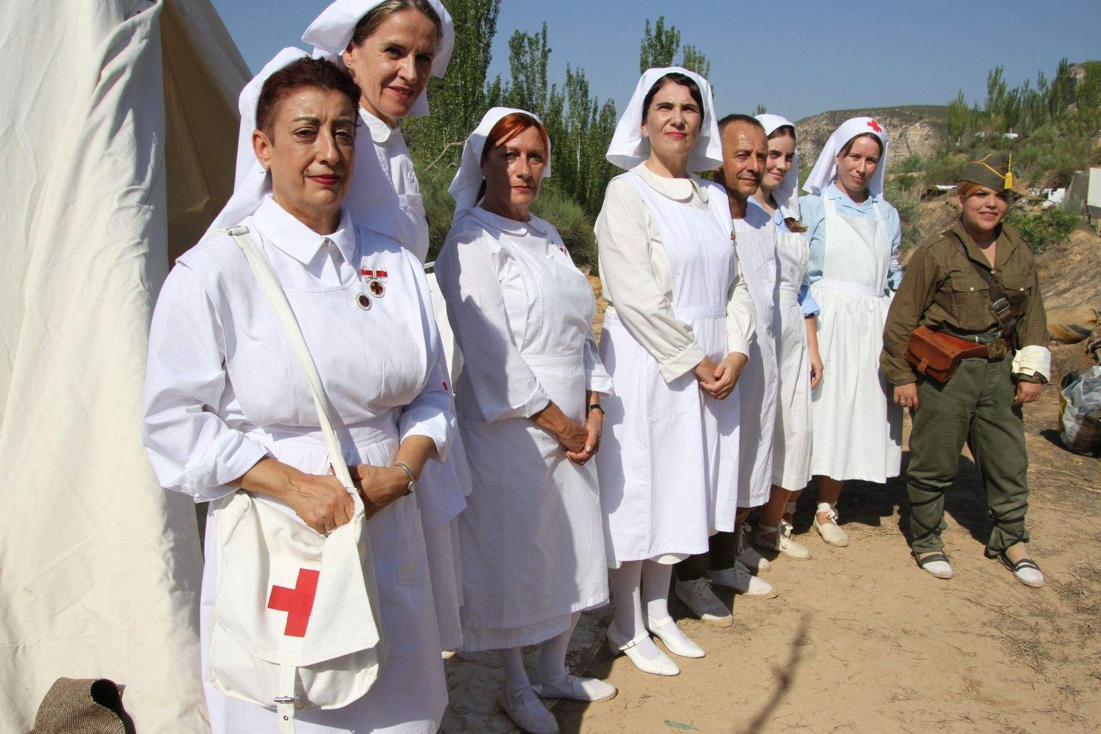 Conmemoración en Fayón del 85 aniversario de la Batalla del Ebro. Foto Carlos Neofato