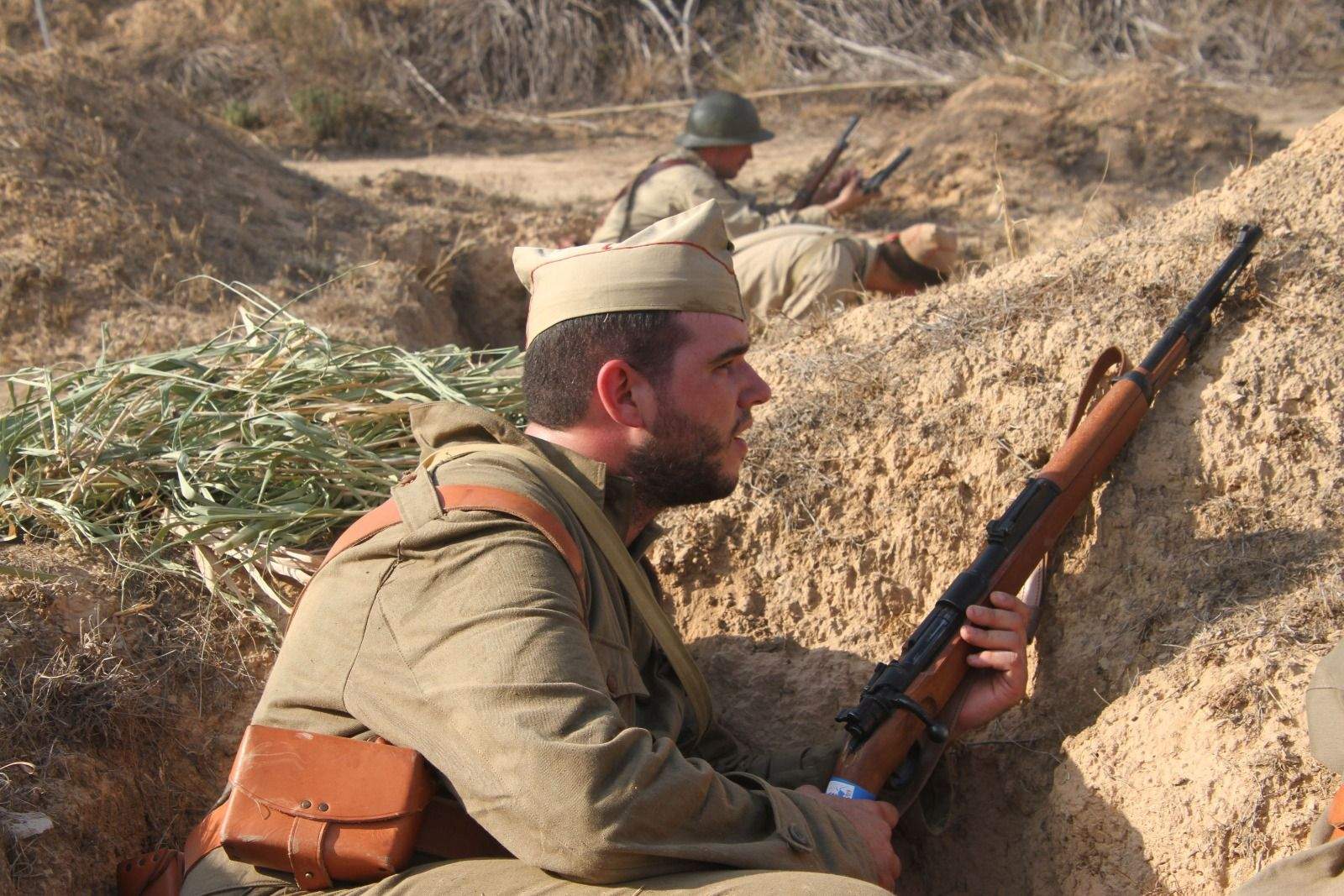 Conmemoración en Fayón del 85 aniversario de la Batalla del Ebro. Foto Carlos Neofato