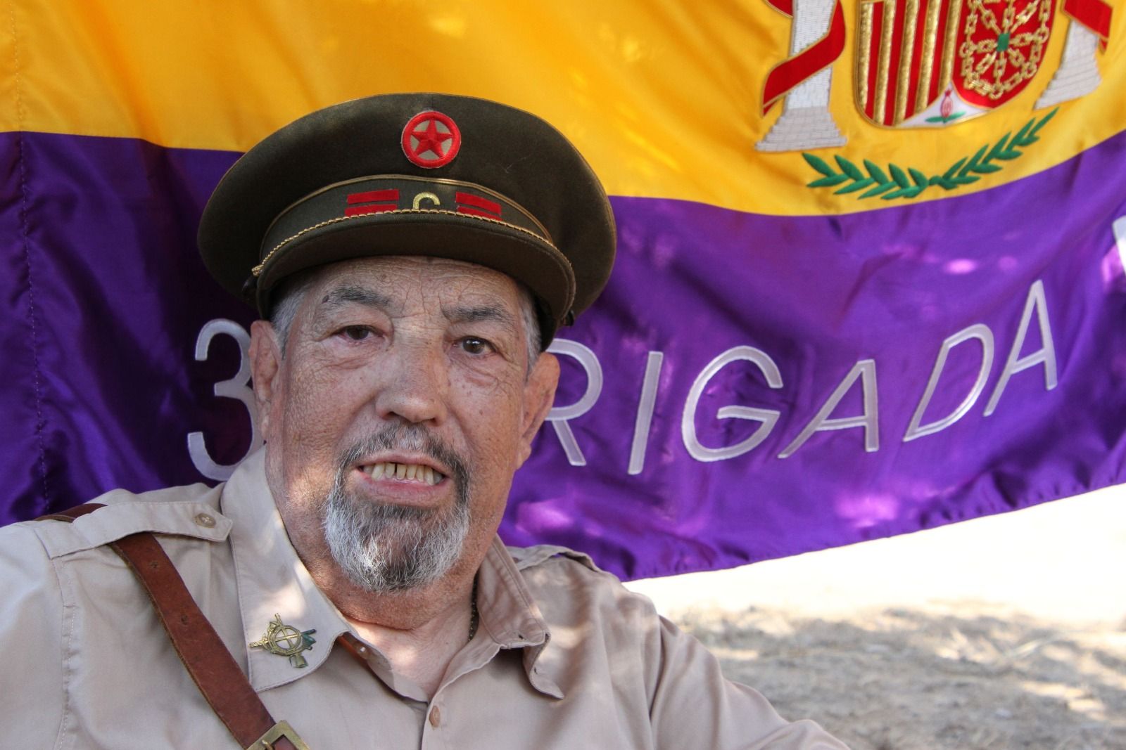 Conmemoración en Fayón del 85 aniversario de la Batalla del Ebro. Foto Carlos Neofato