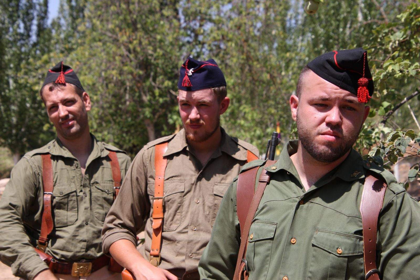 Conmemoración en Fayón del 85 aniversario de la Batalla del Ebro. Foto Carlos Neofato
