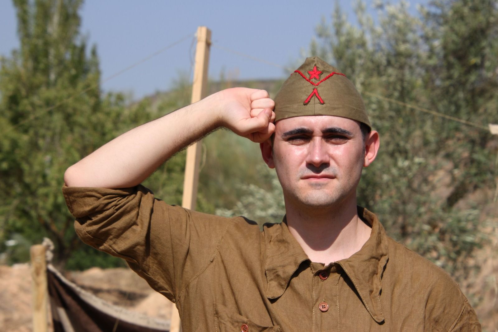 Conmemoración en Fayón del 85 aniversario de la Batalla del Ebro. Foto Carlos Neofato
