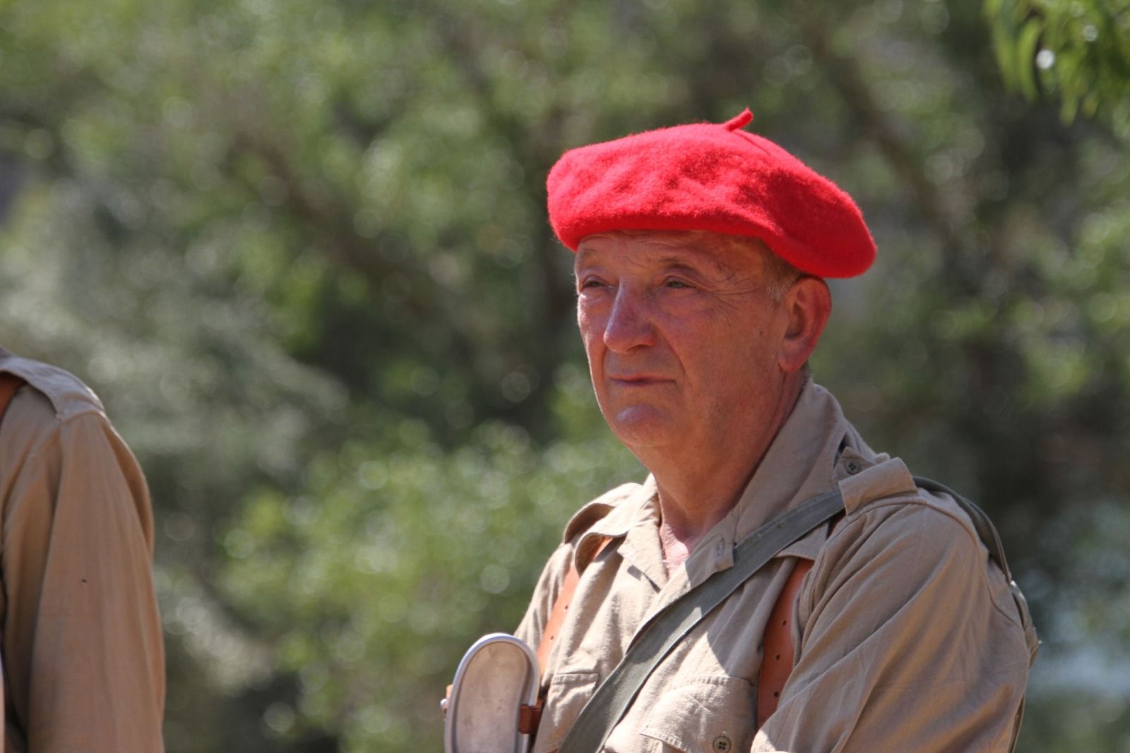 Conmemoración en Fayón del 85 aniversario de la Batalla del Ebro. Foto Carlos Neofato