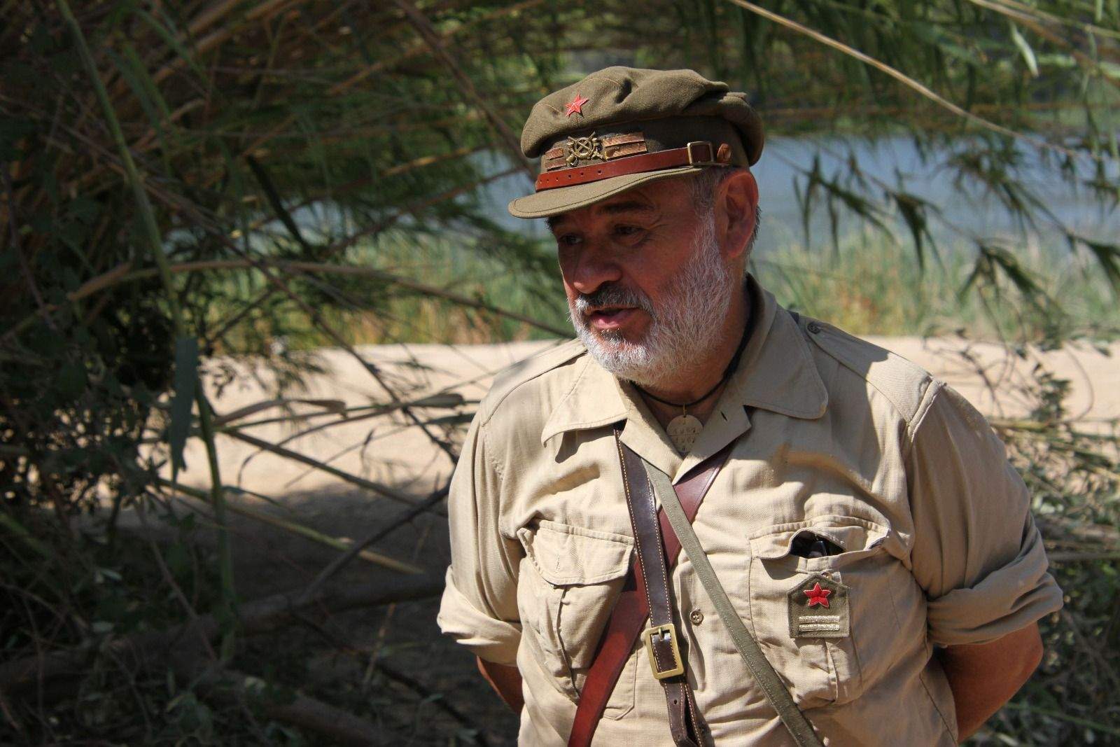 Conmemoración en Fayón del 85 aniversario de la Batalla del Ebro. Foto Carlos Neofato