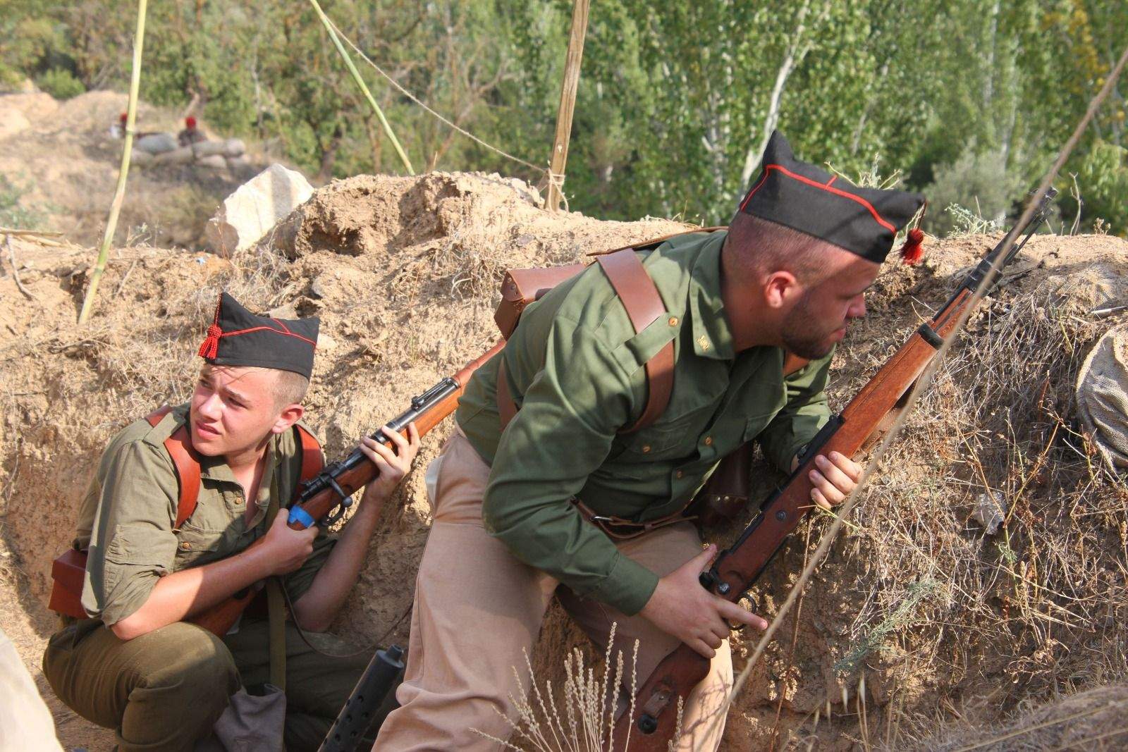 Conmemoración en Fayón del 85 aniversario de la Batalla del Ebro. Foto Carlos Neofato