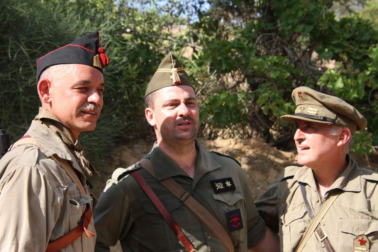 Conmemoración en Fayón del 85 aniversario de la Batalla del Ebro. Foto Carlos Neofato