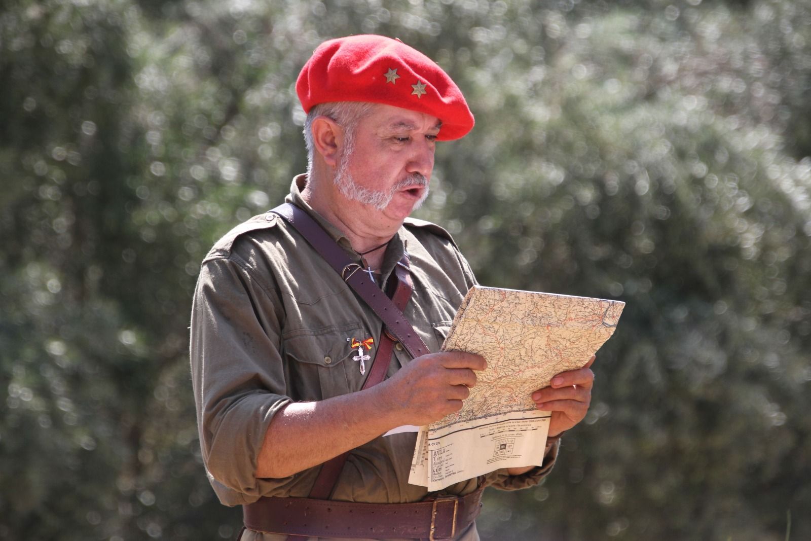 Conmemoración en Fayón del 85 aniversario de la Batalla del Ebro. Foto Carlos Neofato