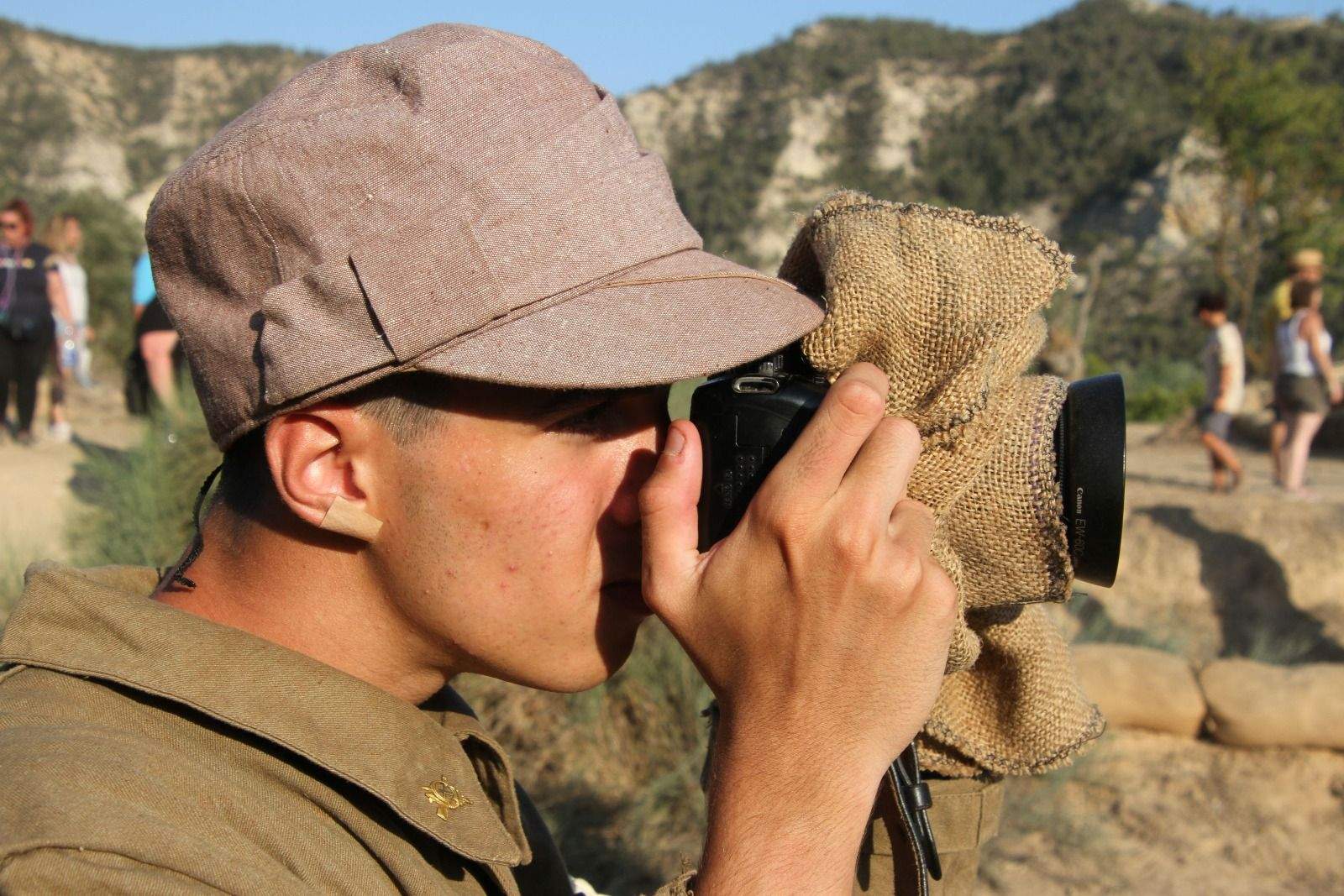Conmemoración en Fayón del 85 aniversario de la Batalla del Ebro. Foto Carlos Neofato