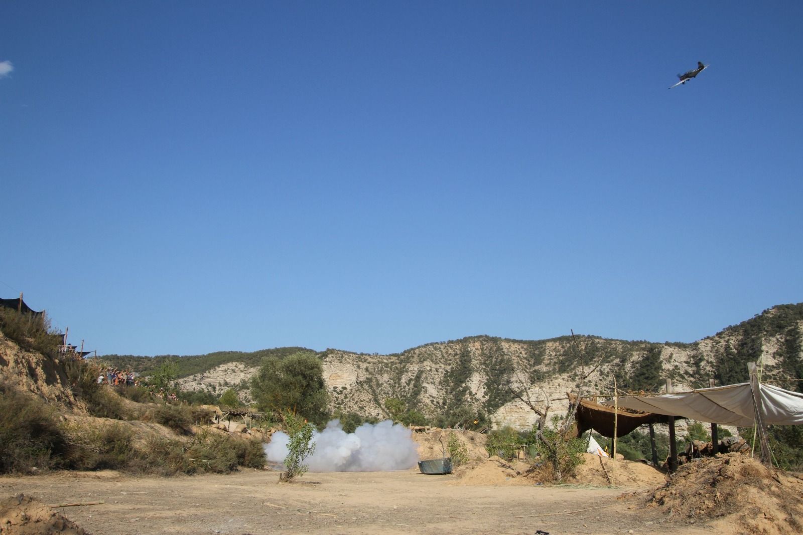 Conmemoración en Fayón del 85 aniversario de la Batalla del Ebro. Foto Carlos Neofato