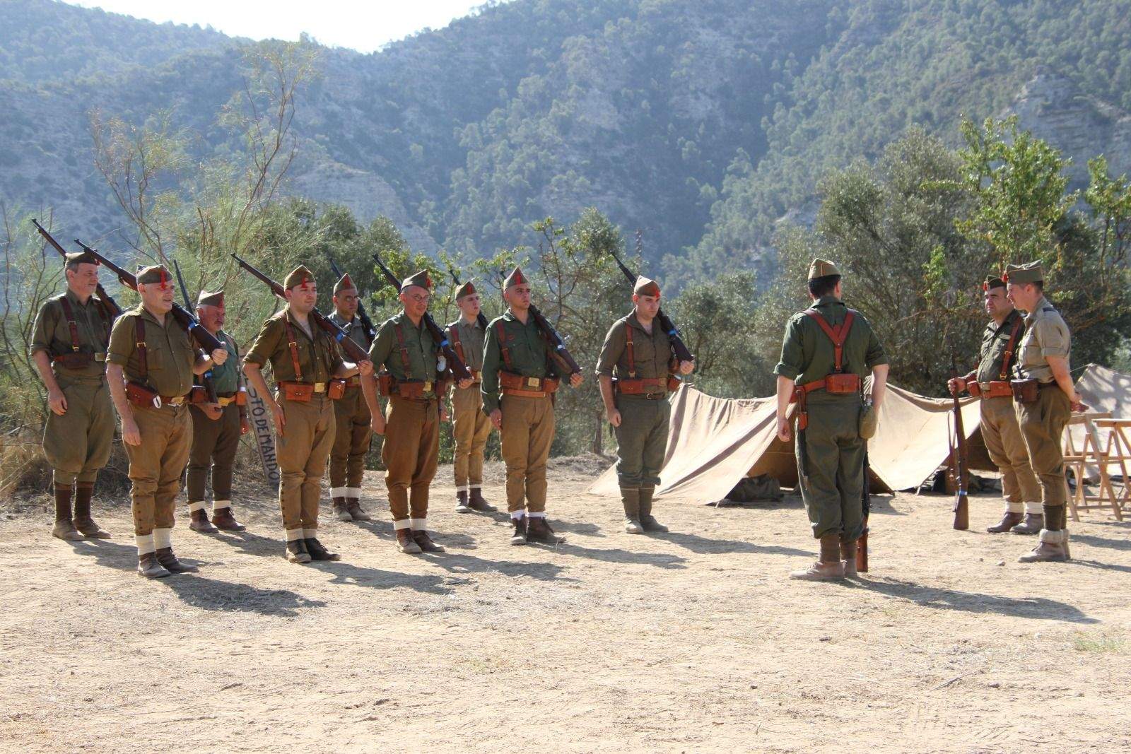 Conmemoración en Fayón del 85 aniversario de la Batalla del Ebro. Foto Carlos Neofato