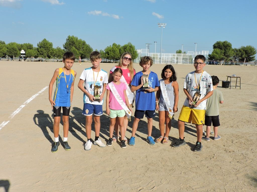 Vencedores de 5º, 6º de Primaria y 1º ESO