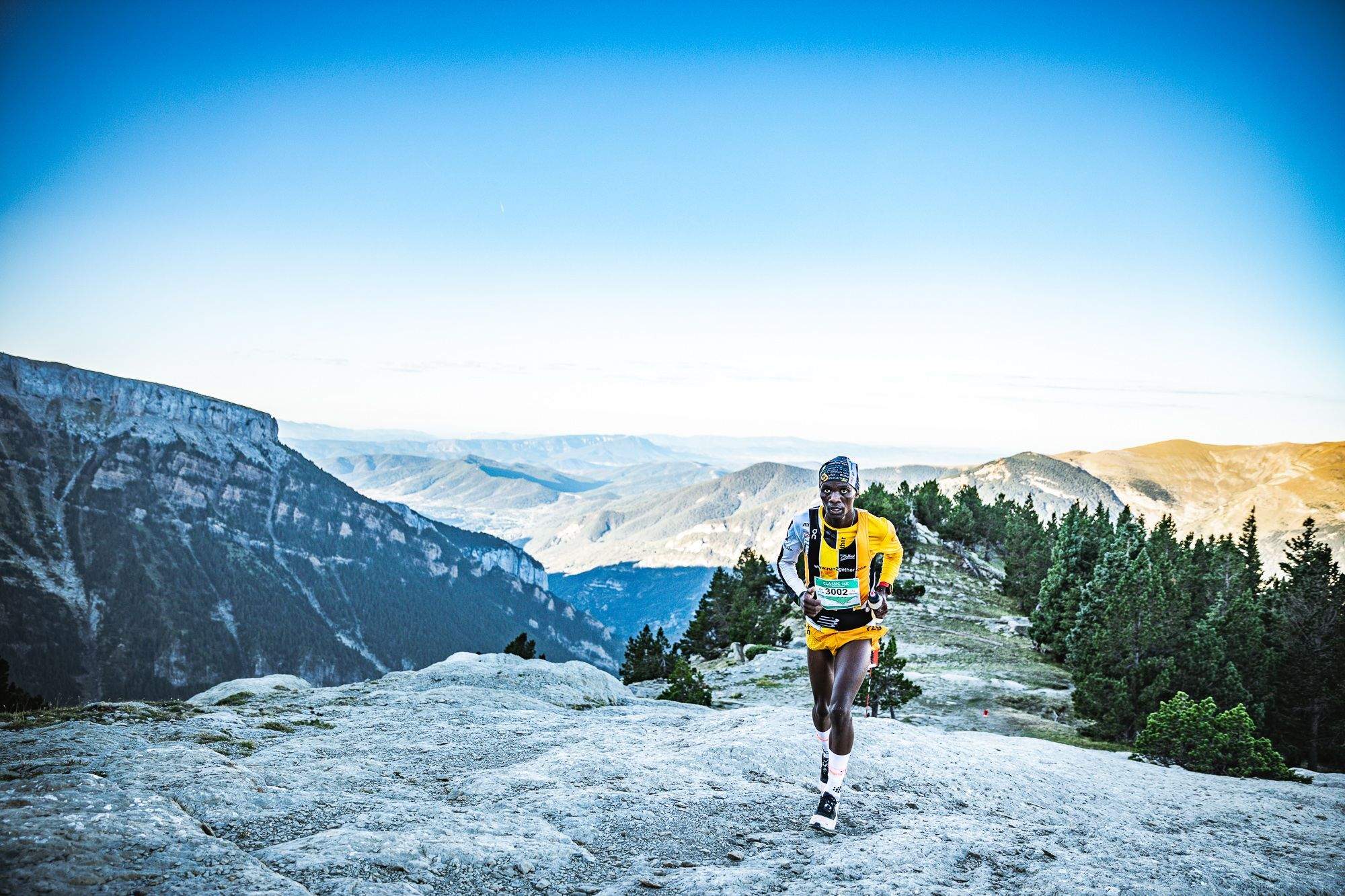 La Canfranc Canfranc ha dejado imágenes espectaculares. Foto Rubén Fueyo
