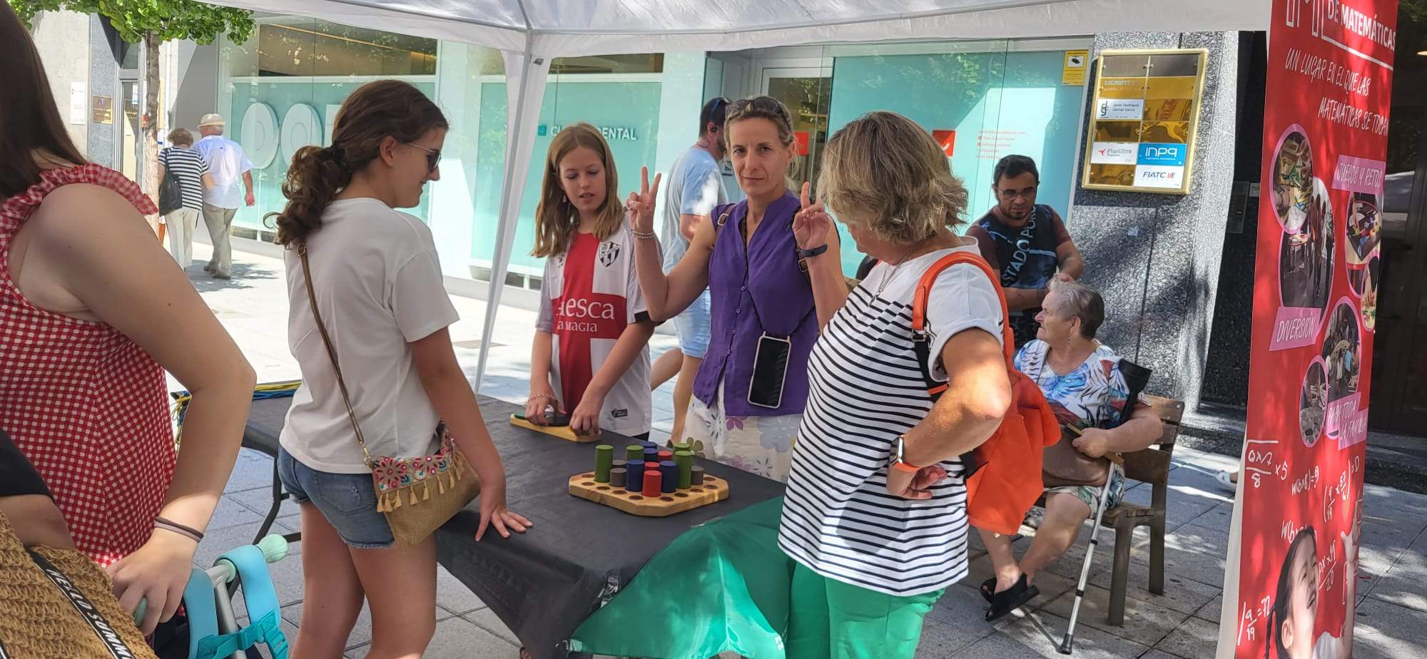 Actividad del Planetario y Museo de las Matemáticas en Concepción Arenal.