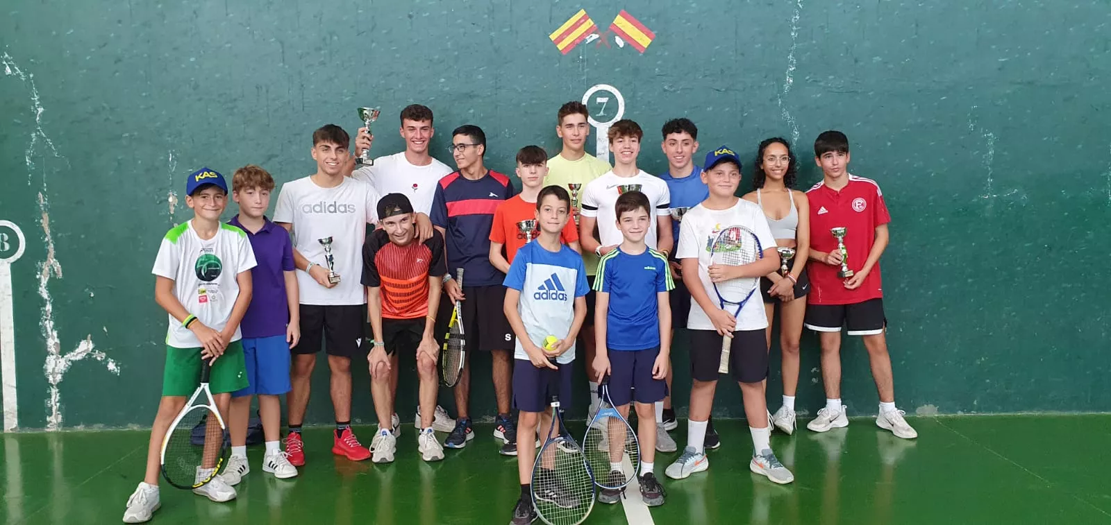 Foto de familia de la pasada edición del Open.