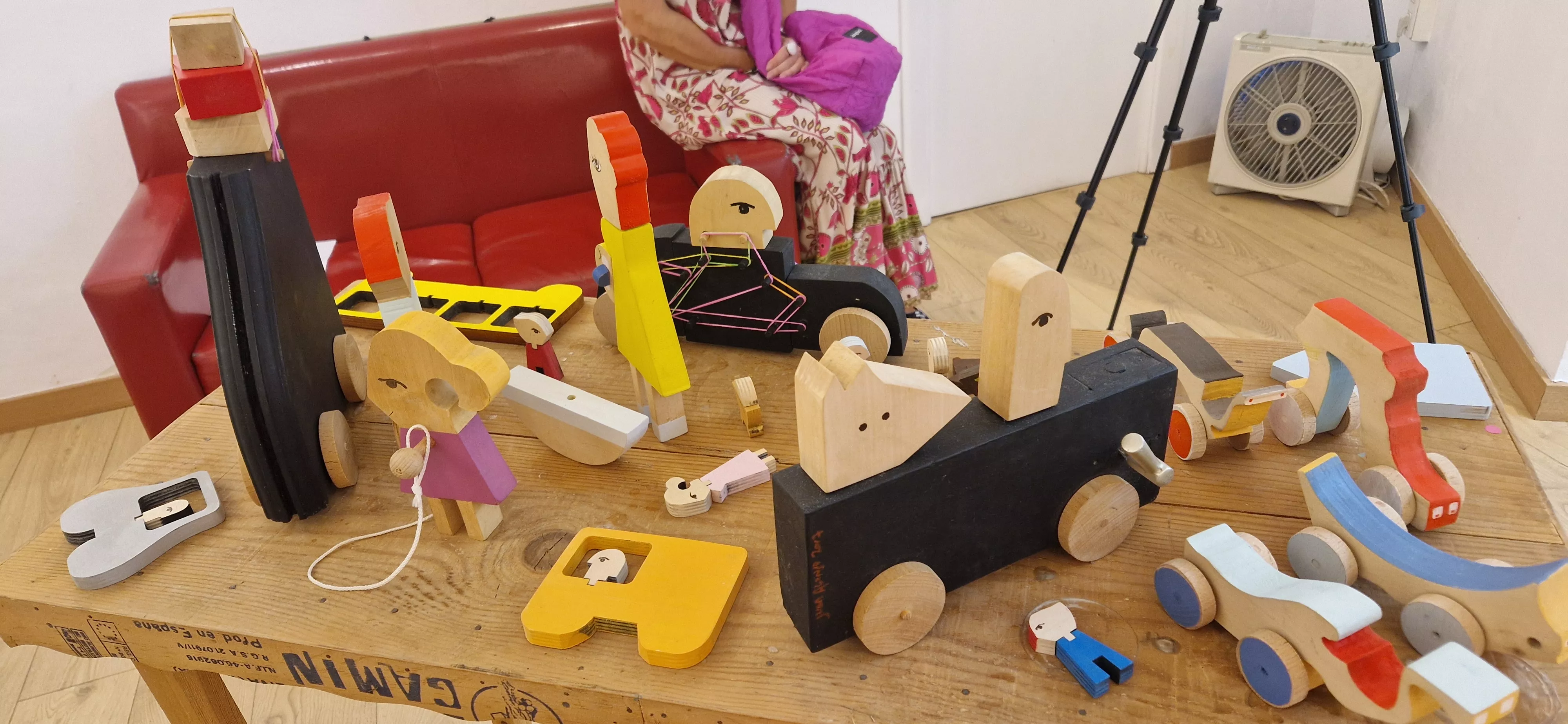 Exposición de Susana Aparicio y Juan Alonso en la Librería Anónima. Foto Myriam Martínez