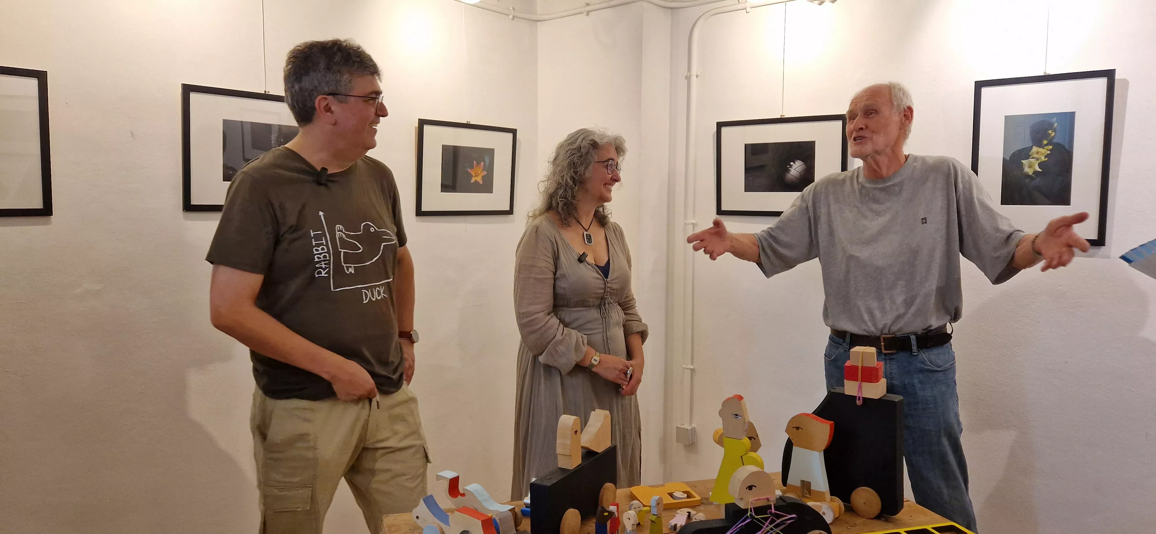 Exposición de Susana Aparicio y Juan Alonso en la Librería Anónima. Foto Myriam Martínez