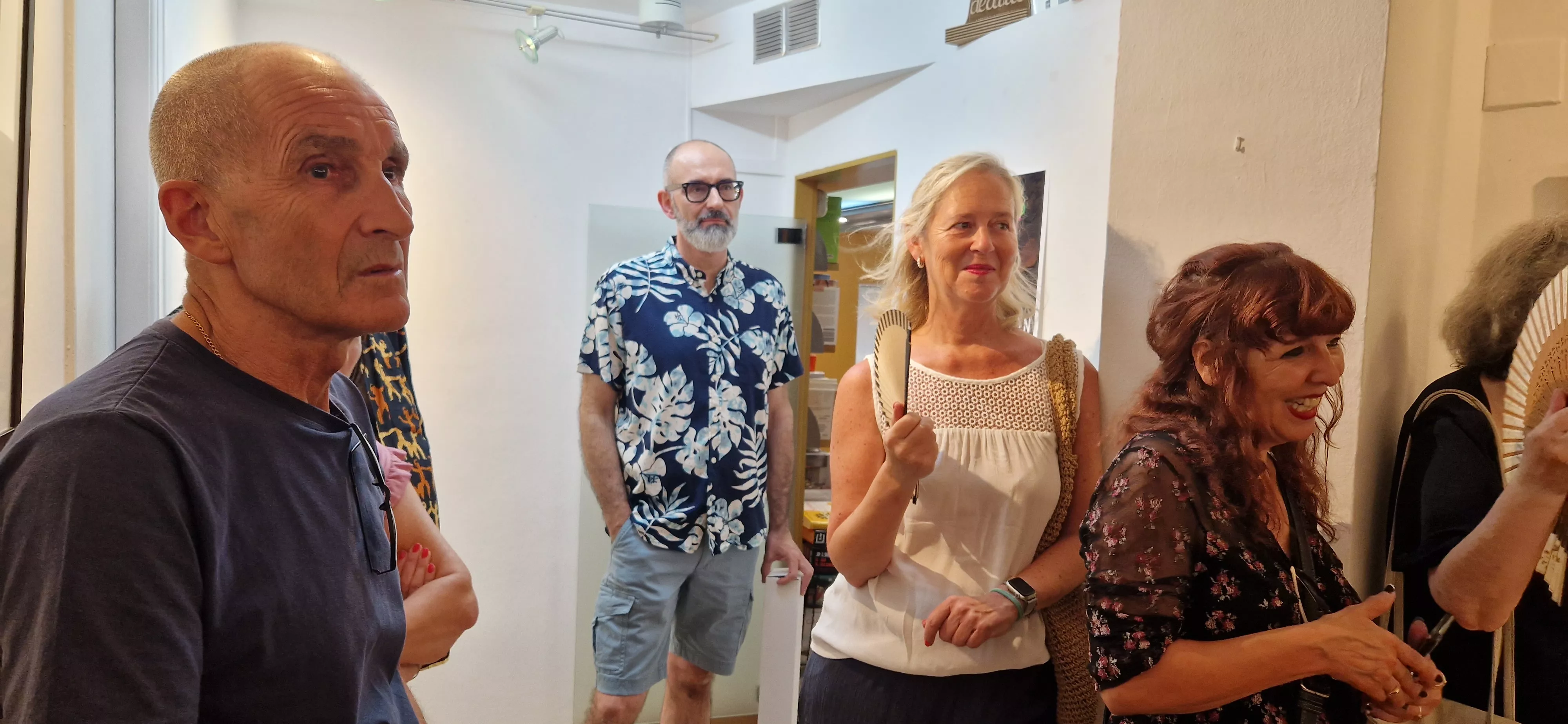 Exposición de Susana Aparicio y Juan Alonso en la Librería Anónima. Foto Myriam Martínez