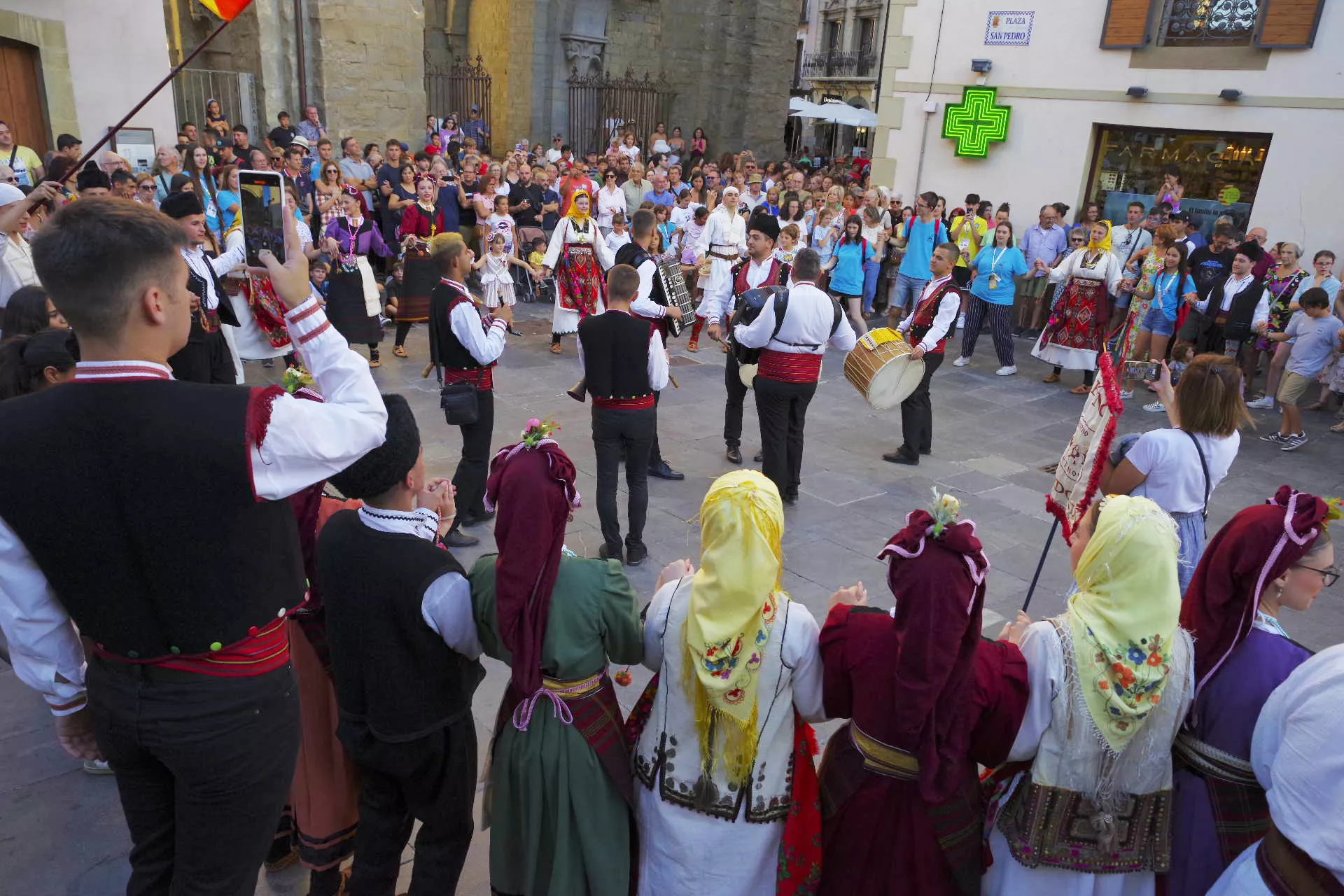 Festival Folklórico de los Pirineos. Foto M.A. Muñoz