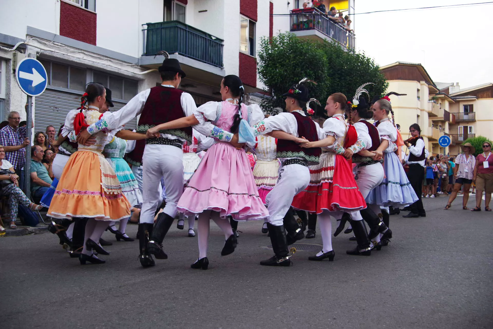 Festival Folklorico de los Pirineos. Foto G. Jimenez
