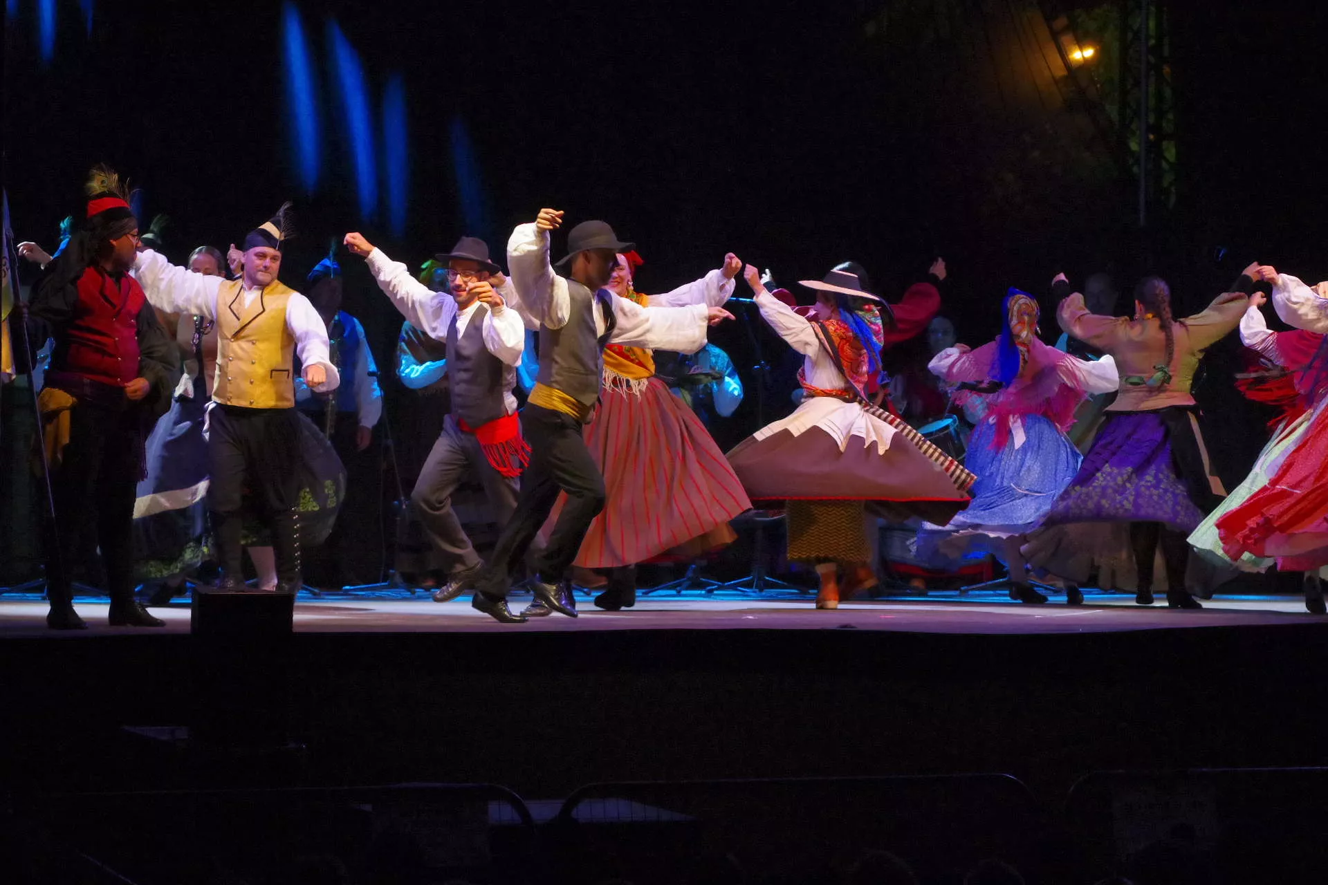 Espectáculo Jaca, ciudad de la ilusión. Foto M.A. Muñoz. 