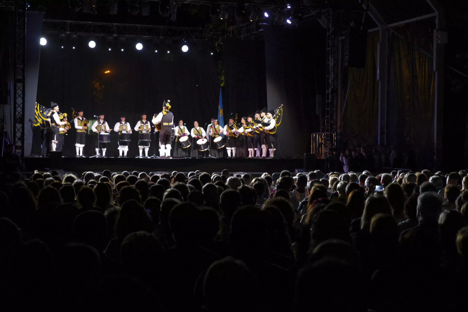Espectáculo Jaca, ciudad de la ilusión. Foto M.A. Muñoz. 