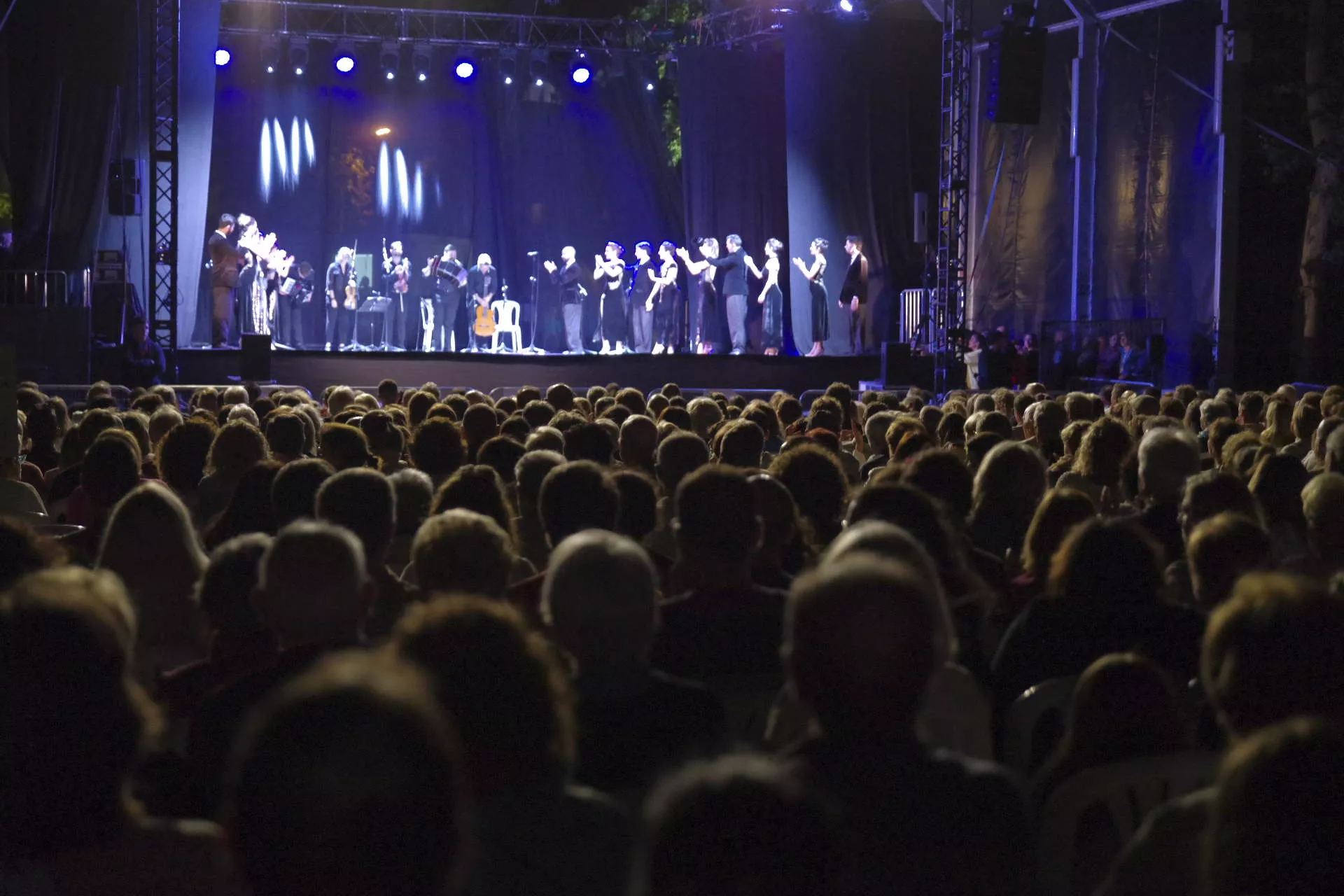 Espectáculo Jaca, ciudad de la ilusión. Foto M.A. Muñoz. 