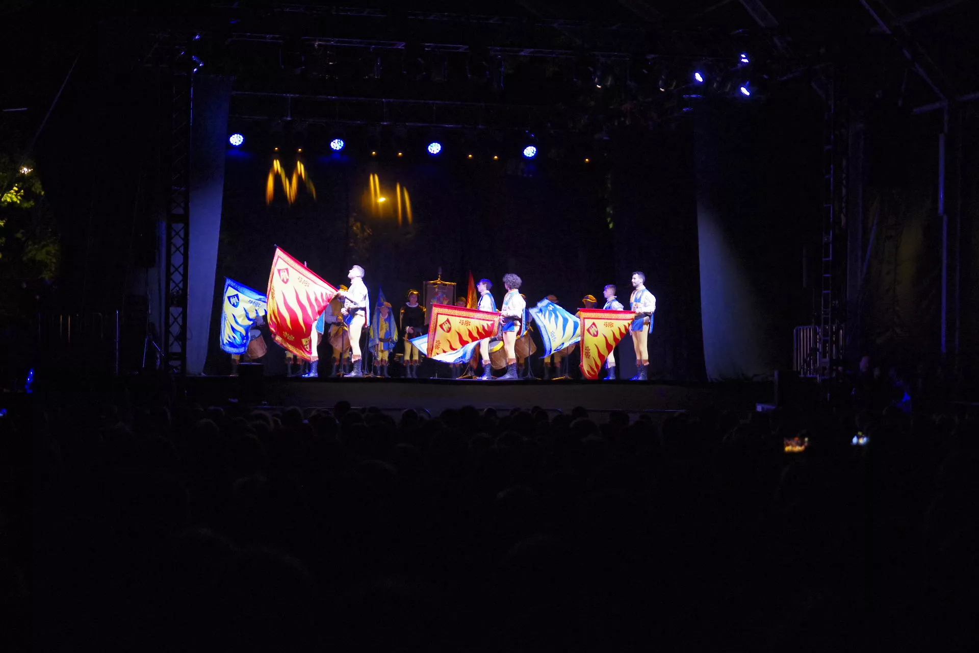 Espectáculo Jaca, ciudad de la ilusión. Foto M.A. Muñoz. 